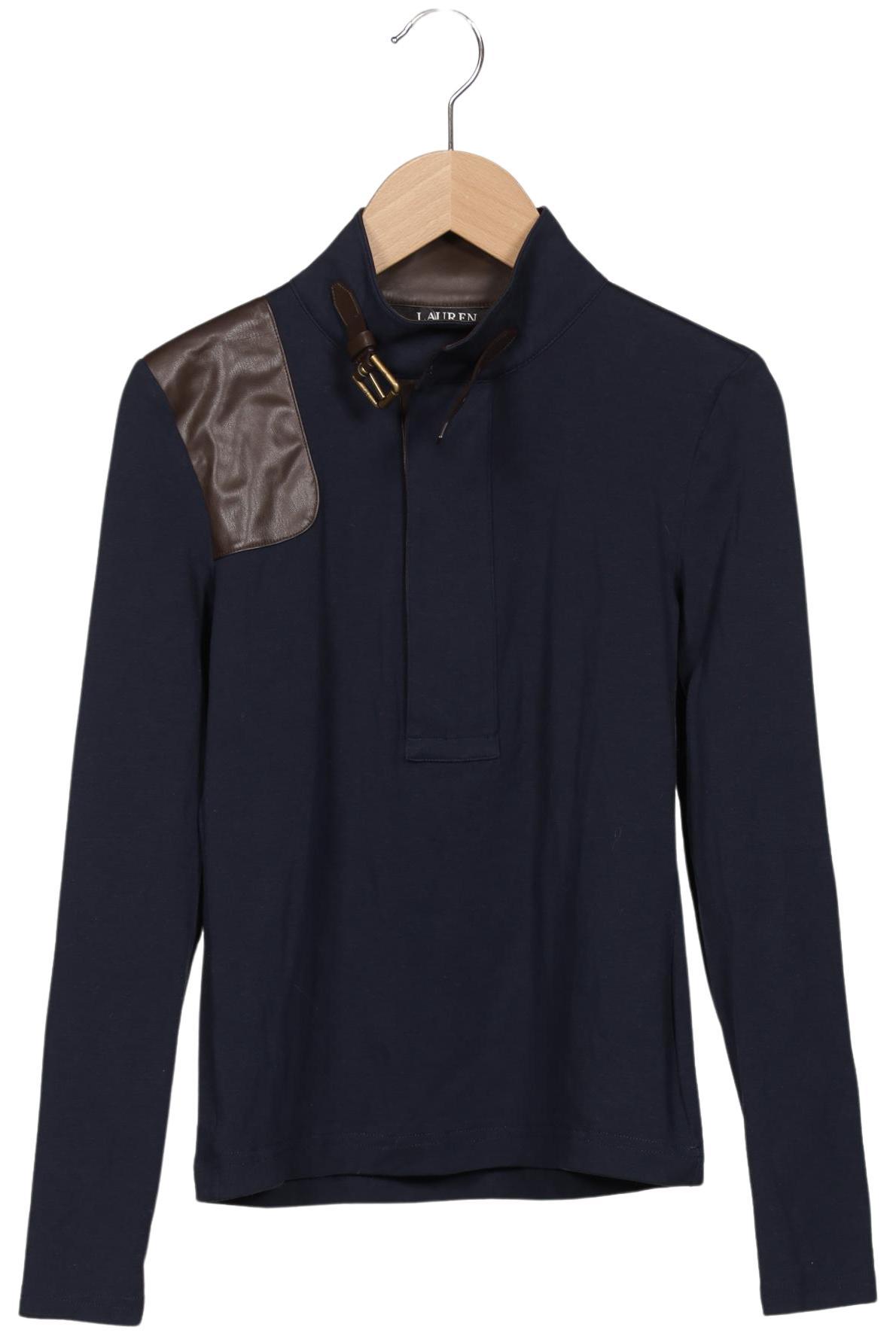 

Lauren Ralph Lauren Damen Langarmshirt, marineblau, Gr. 34