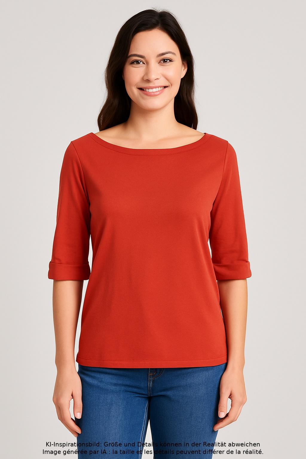 

Lauren Ralph Lauren Damen T-Shirt, rot, Gr. 44