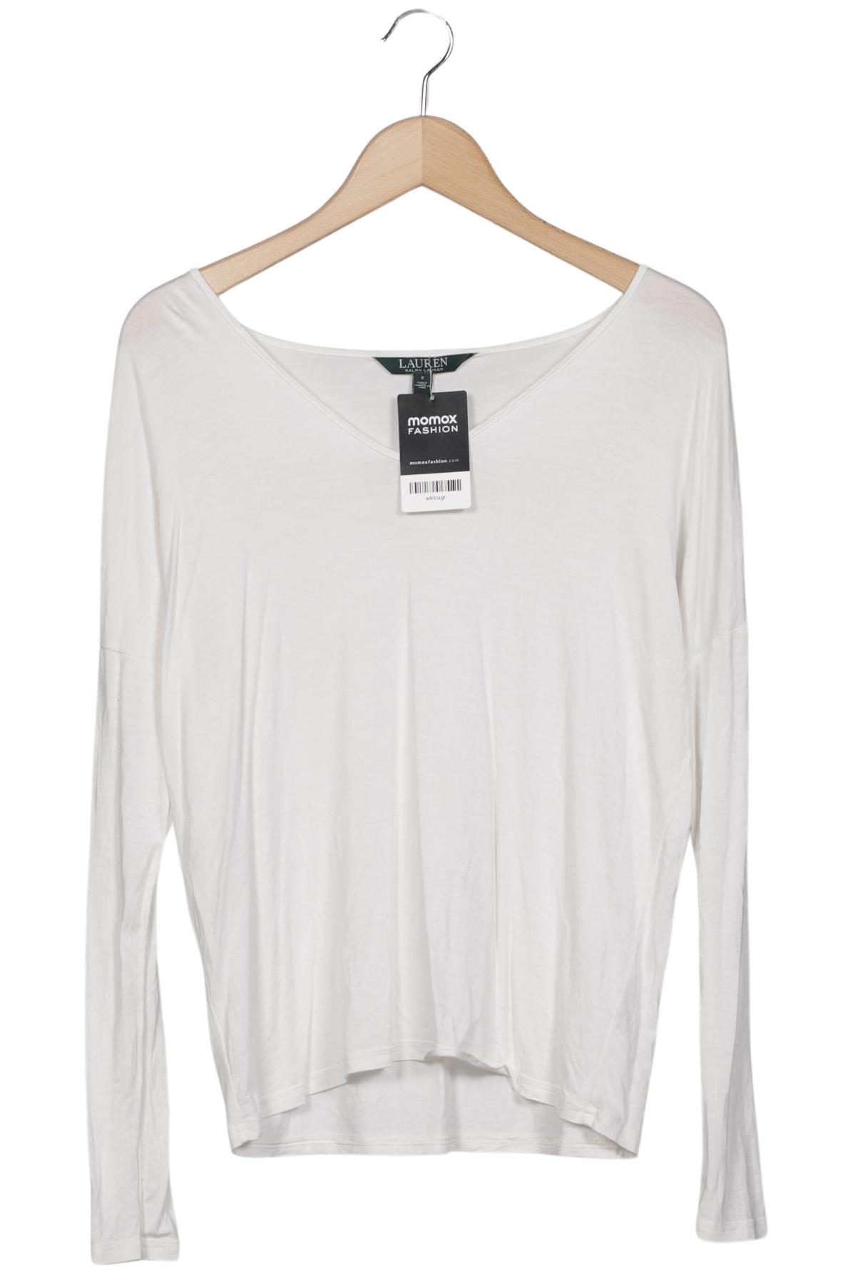 

Lauren Ralph Lauren Damen Langarmshirt, weiß, Gr. 36