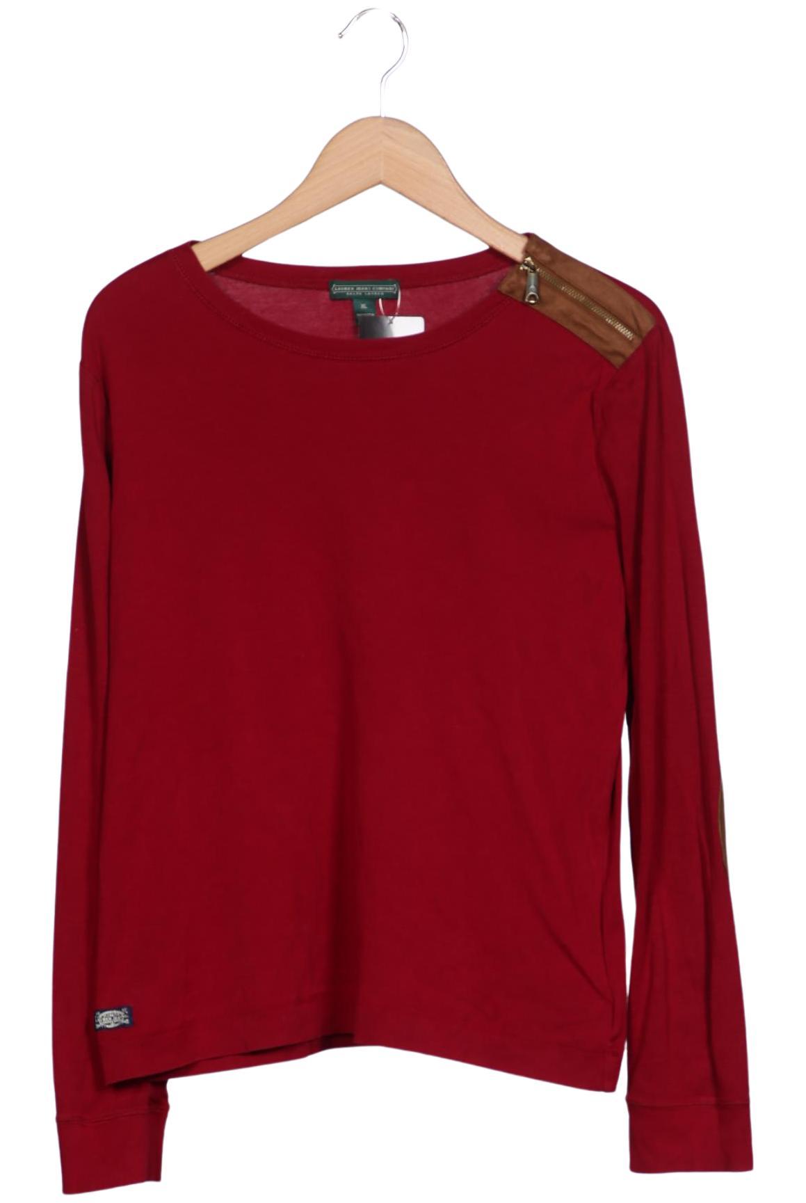 

Lauren Ralph Lauren Damen Langarmshirt, rot, Gr. 44
