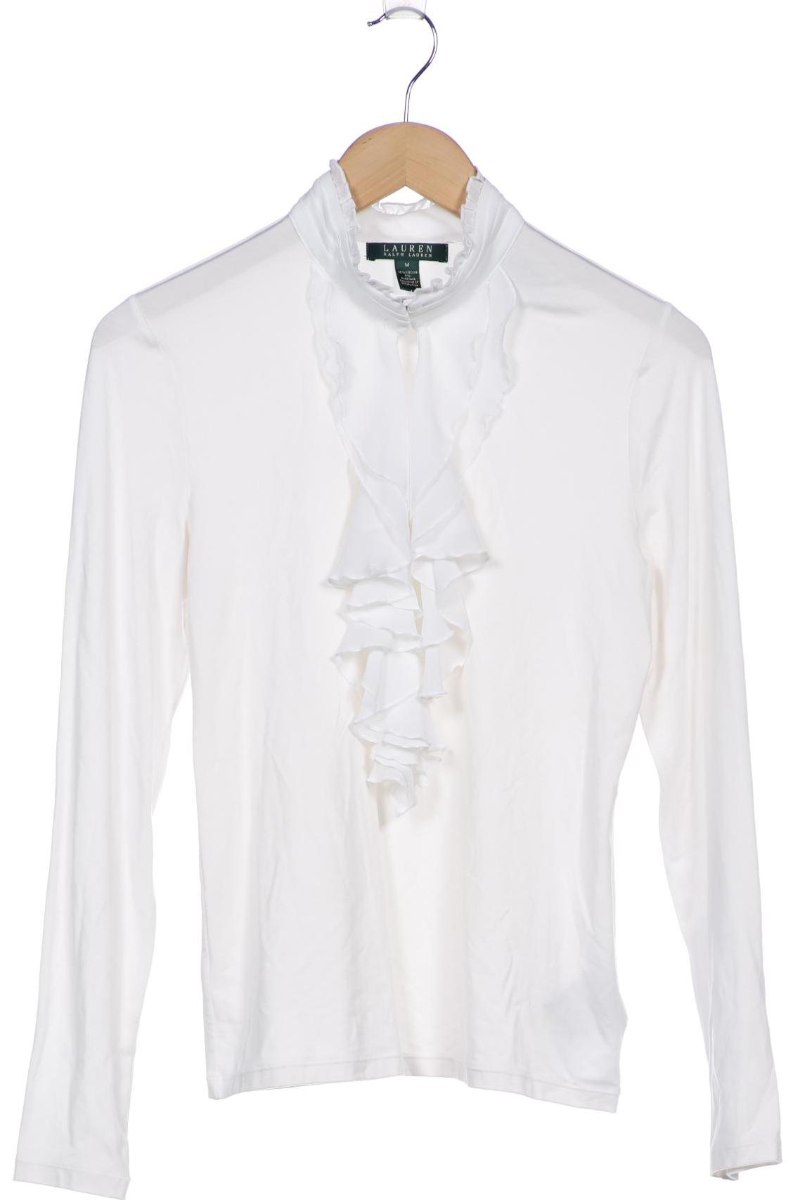 

Lauren Ralph Lauren Damen Langarmshirt, weiß, Gr. 38