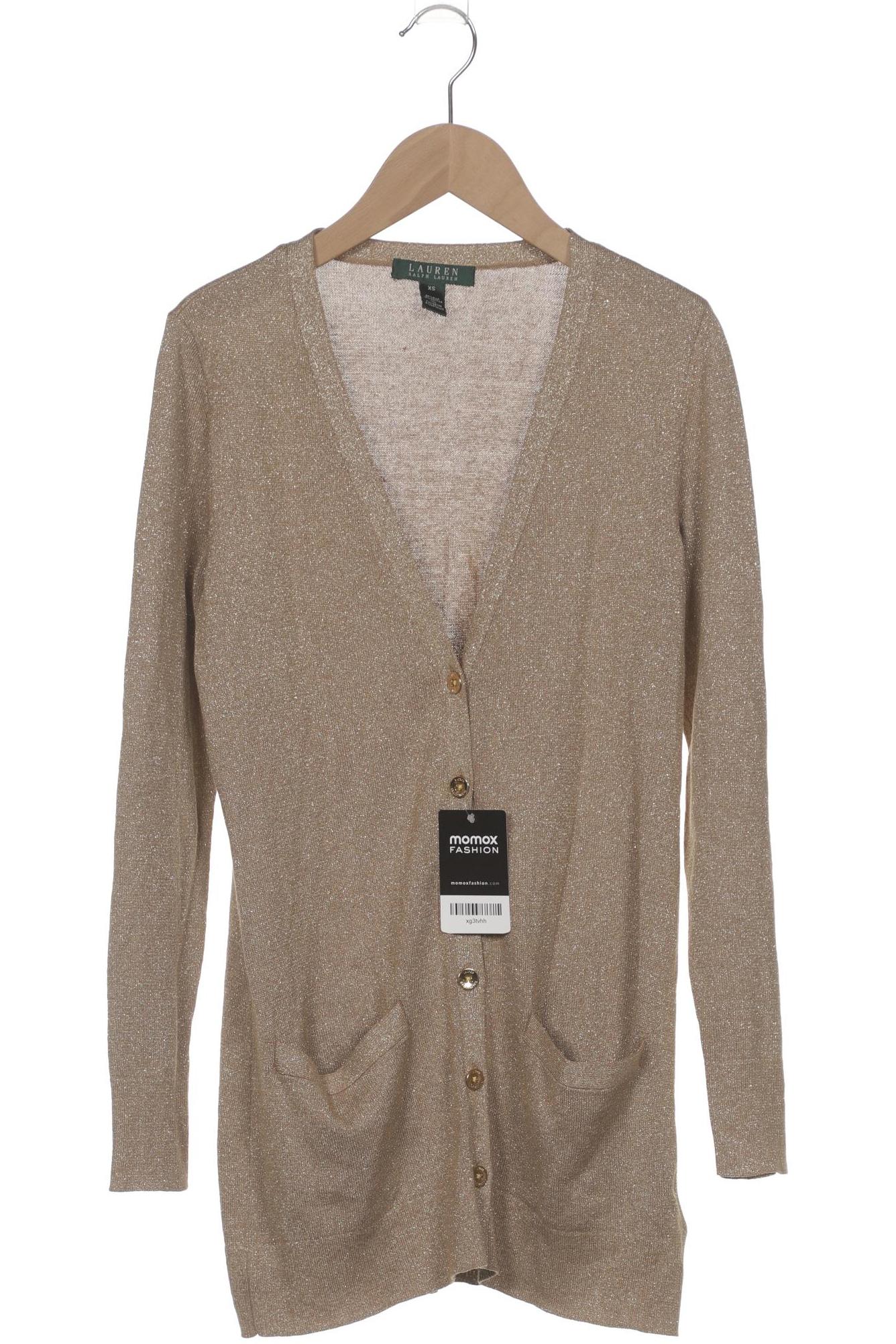 

Lauren Ralph Lauren Damen Strickjacke, gold, Gr. 34