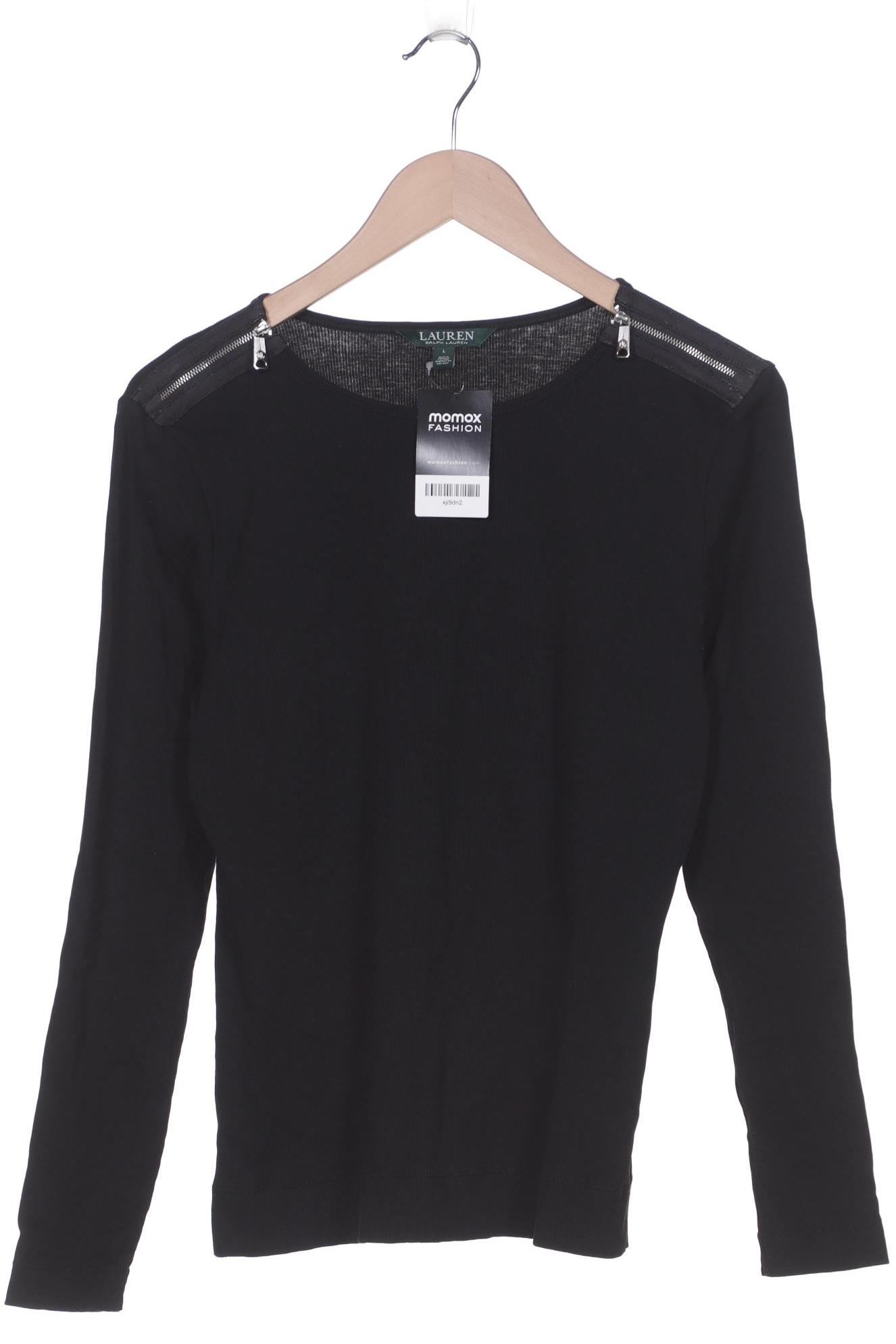 

LAUREN Ralph Lauren Damen Langarmshirt, schwarz