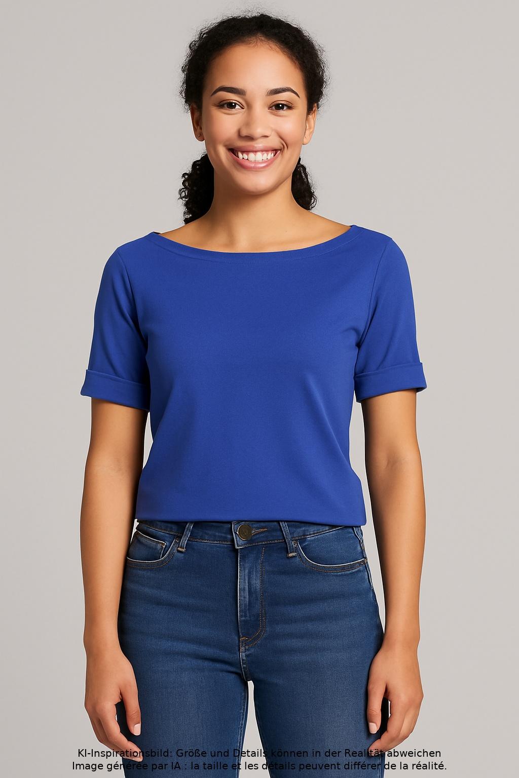 

Lauren Ralph Lauren Damen T-Shirt, blau, Gr. 36