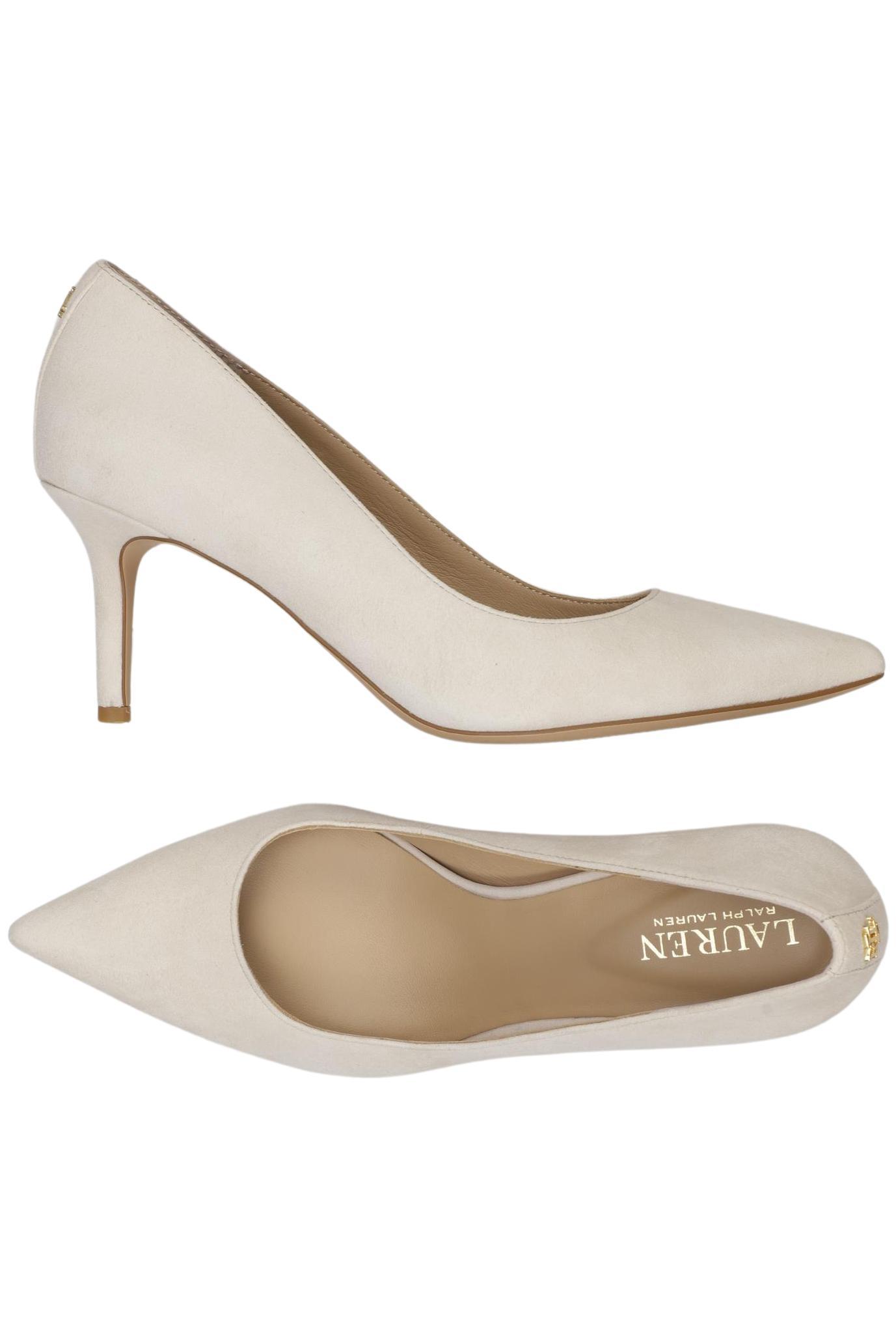 

Lauren Ralph Lauren Damen Pumps, cremeweiß, Gr. 7