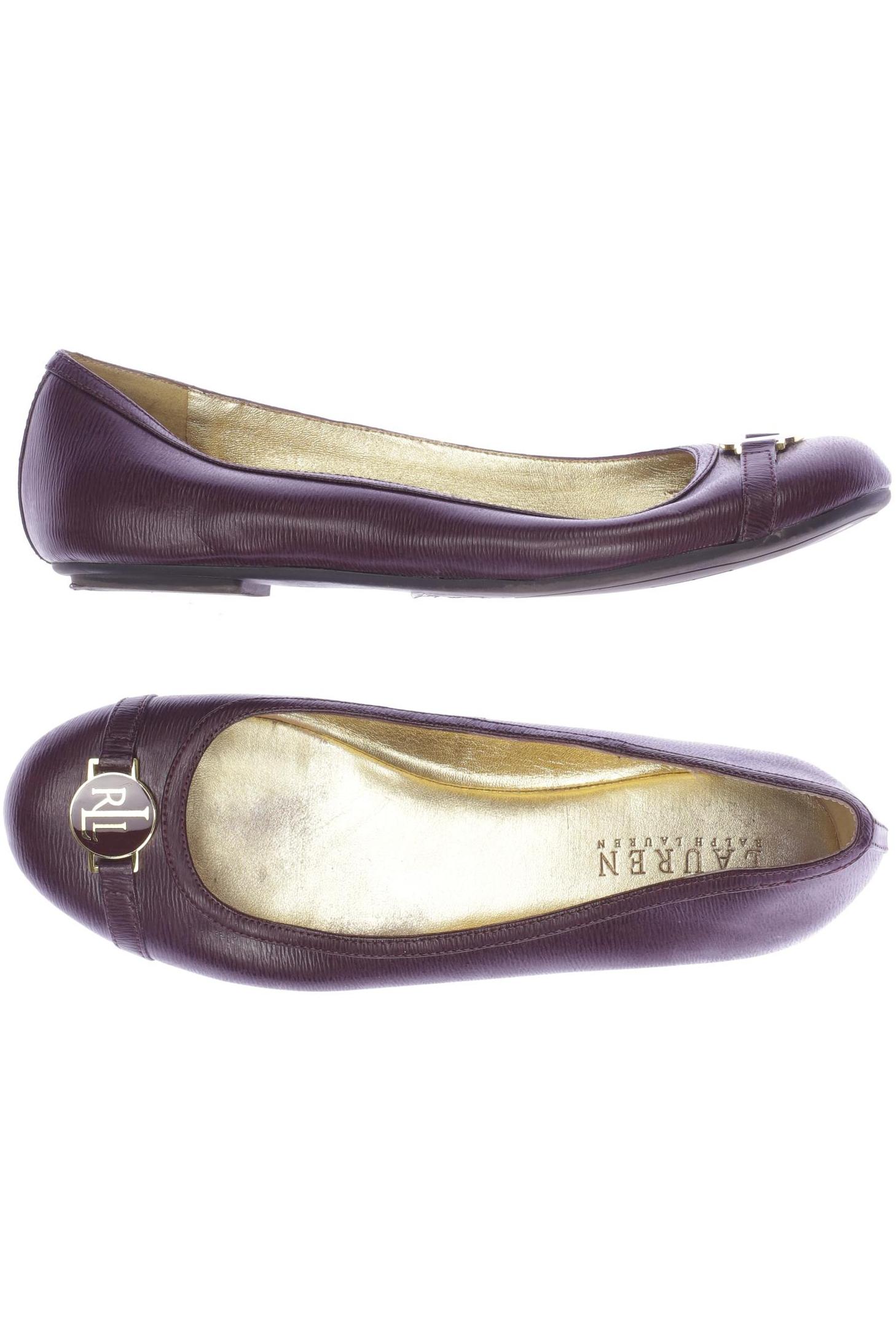 

Lauren Ralph Lauren Damen Ballerinas, bordeaux, Gr. 7