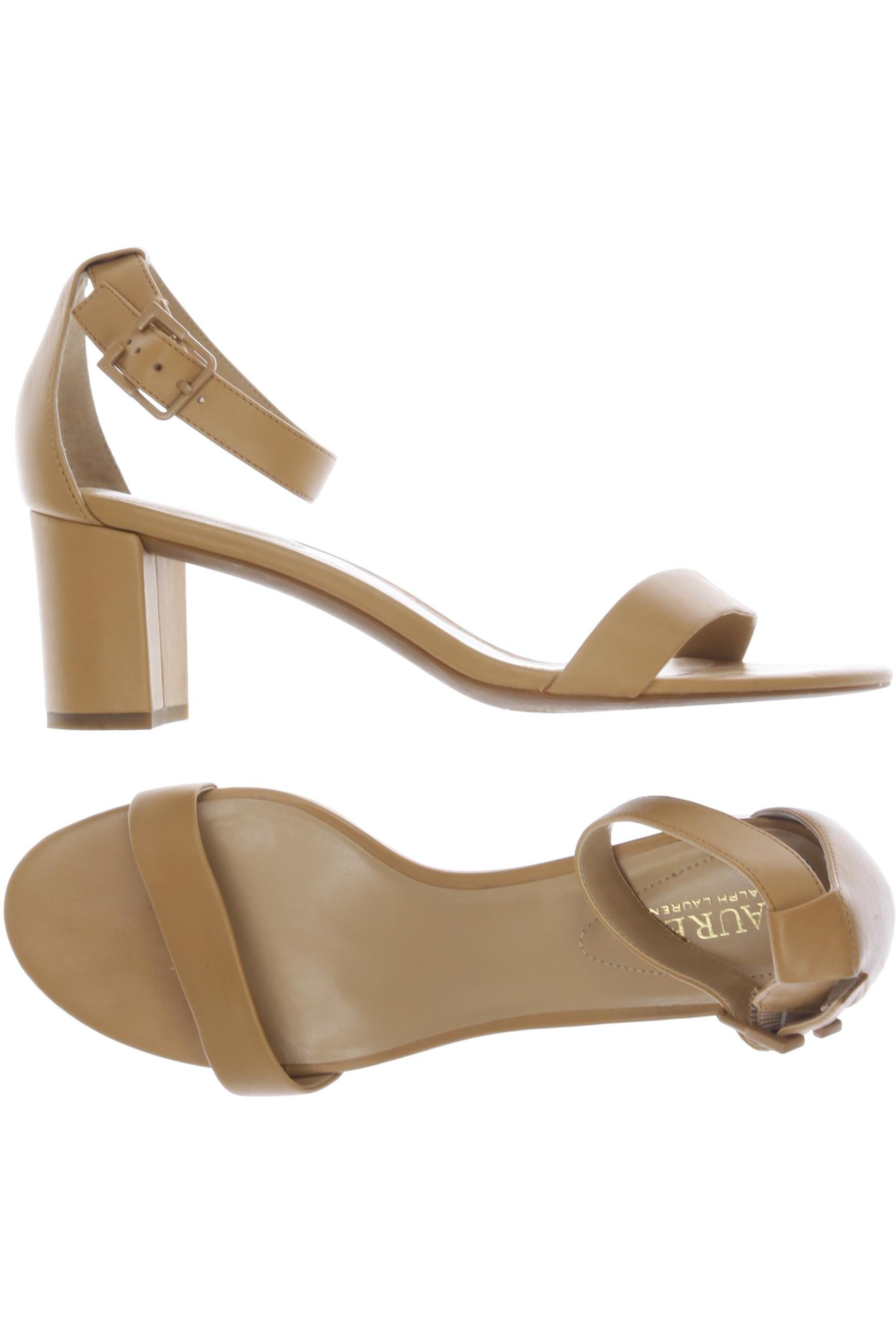

Lauren Ralph Lauren Damen Sandale, beige, Gr. 41