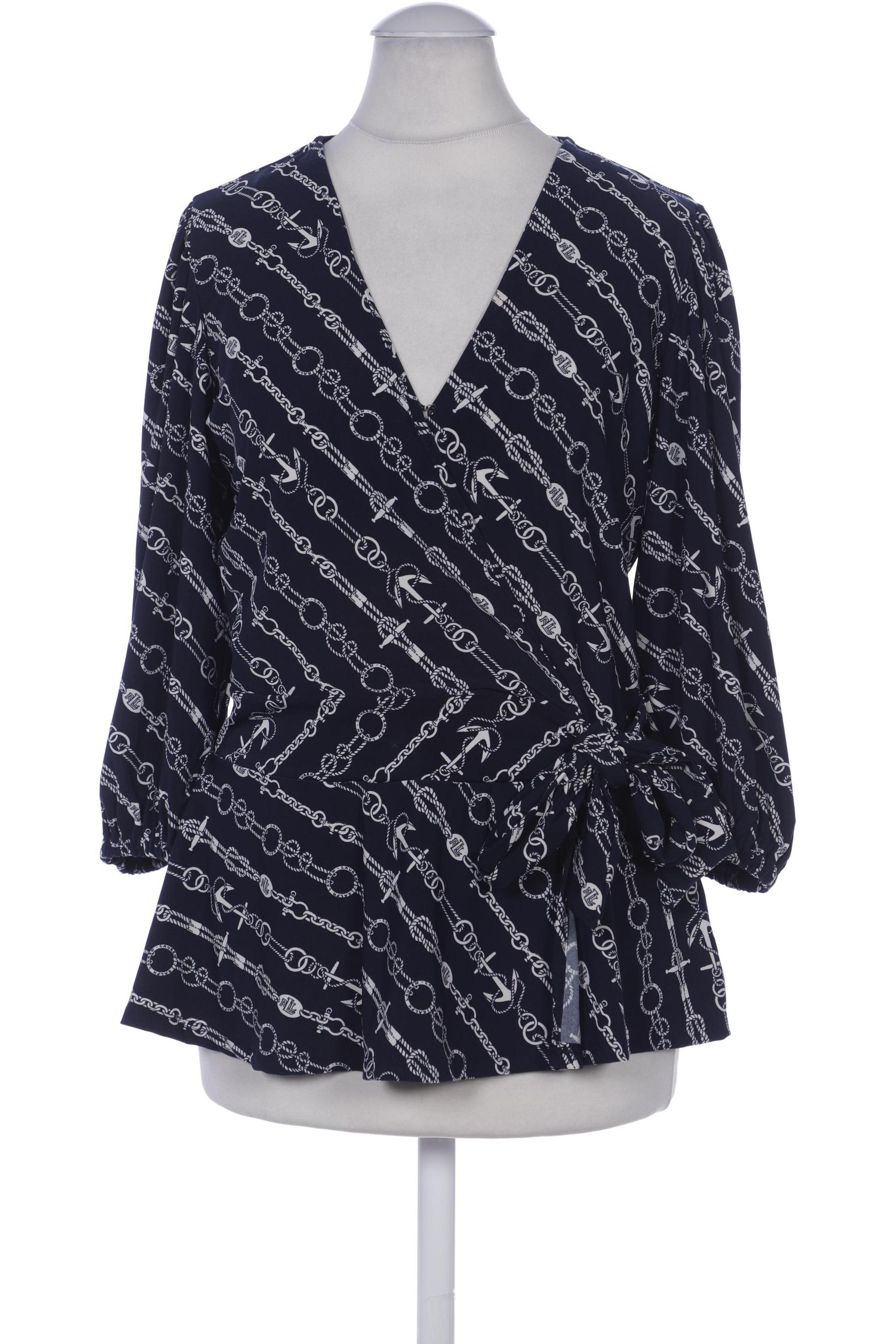 

Lauren Ralph Lauren Damen Bluse, marineblau, Gr. 34