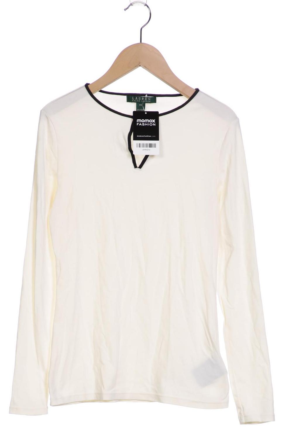 

Lauren Ralph Lauren Damen Langarmshirt, cremeweiß, Gr. 34