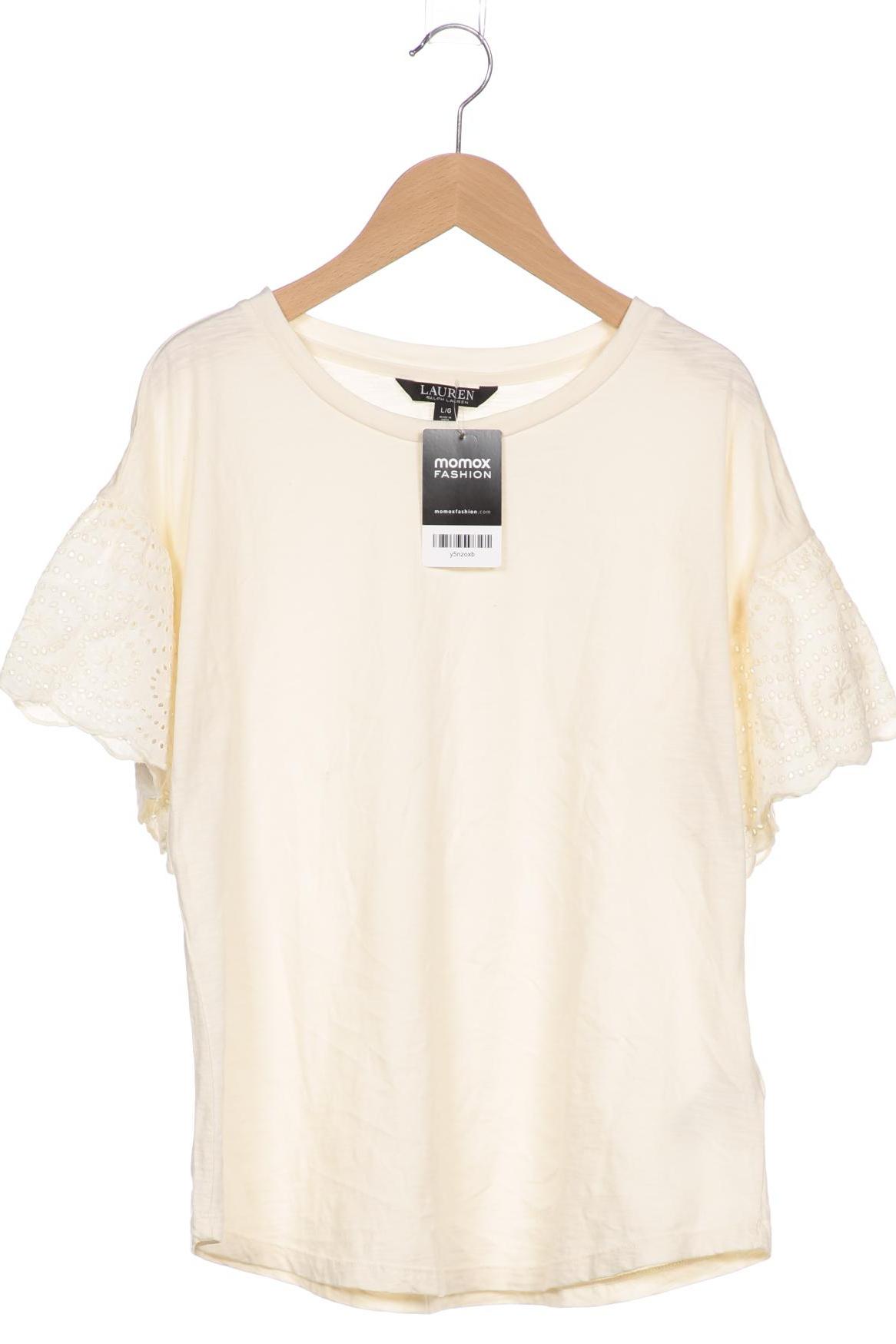 

LAUREN Ralph Lauren Damen T-Shirt, cremeweiß