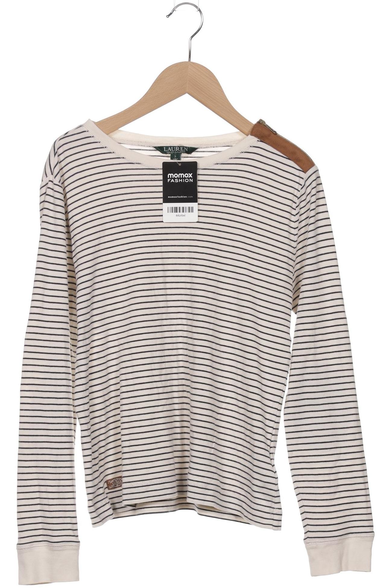 

Lauren Ralph Lauren Damen Langarmshirt, weiß, Gr. 42