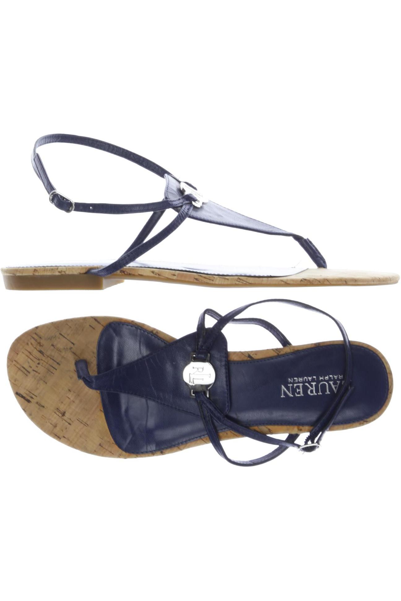 

Lauren Ralph Lauren Damen Sandale, blau, Gr. 8.5