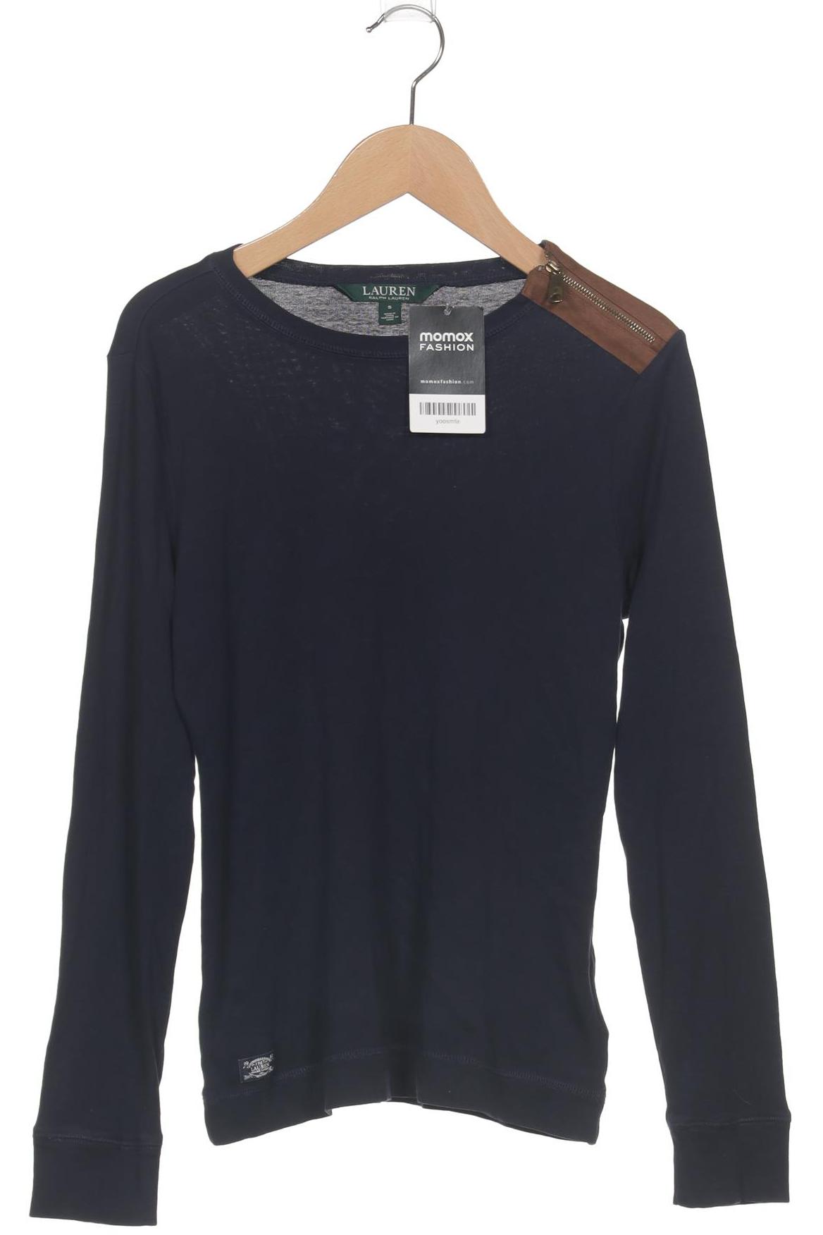 

Lauren Ralph Lauren Damen Langarmshirt, marineblau, Gr. 36