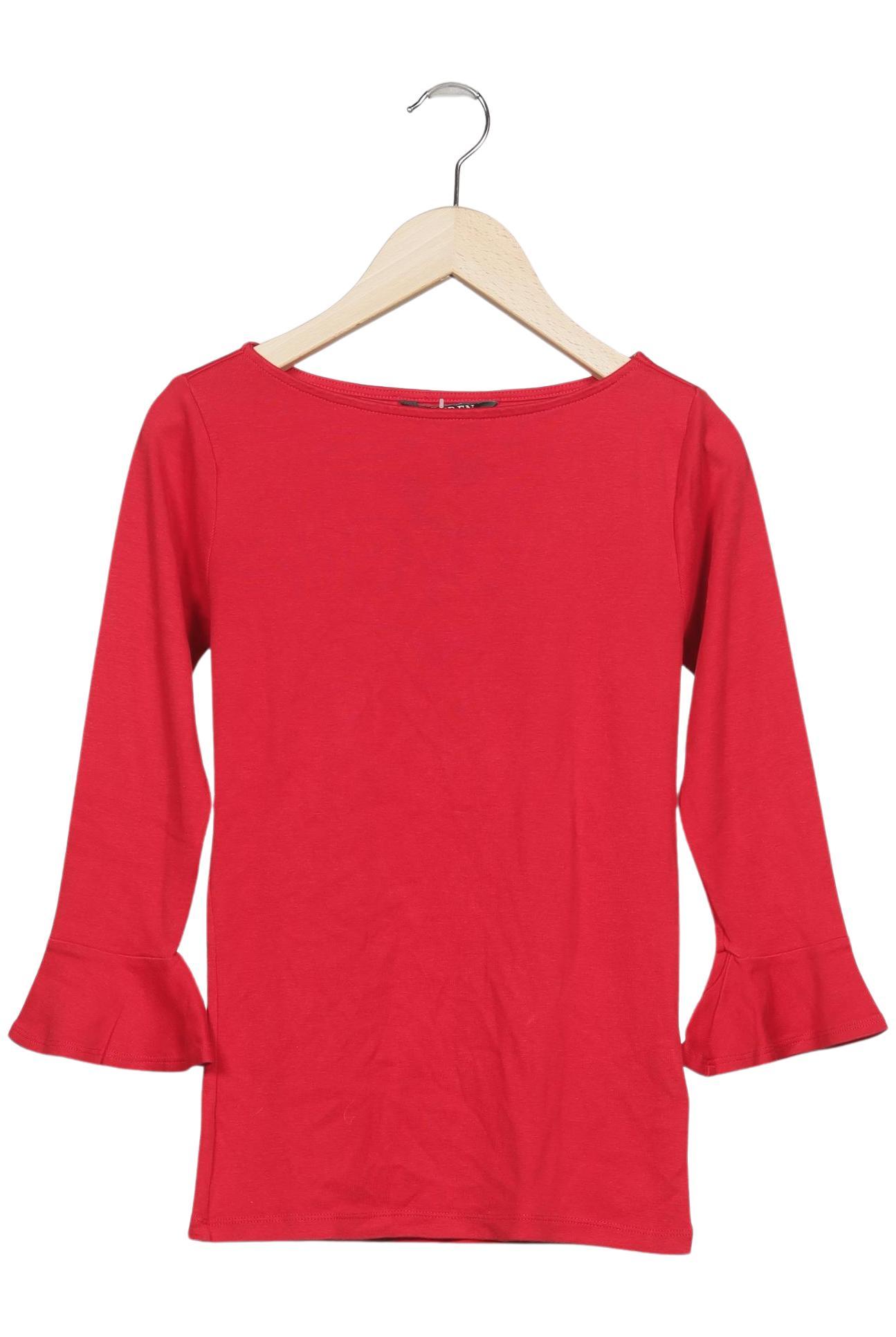 

Lauren Ralph Lauren Damen Langarmshirt, rot, Gr. 34