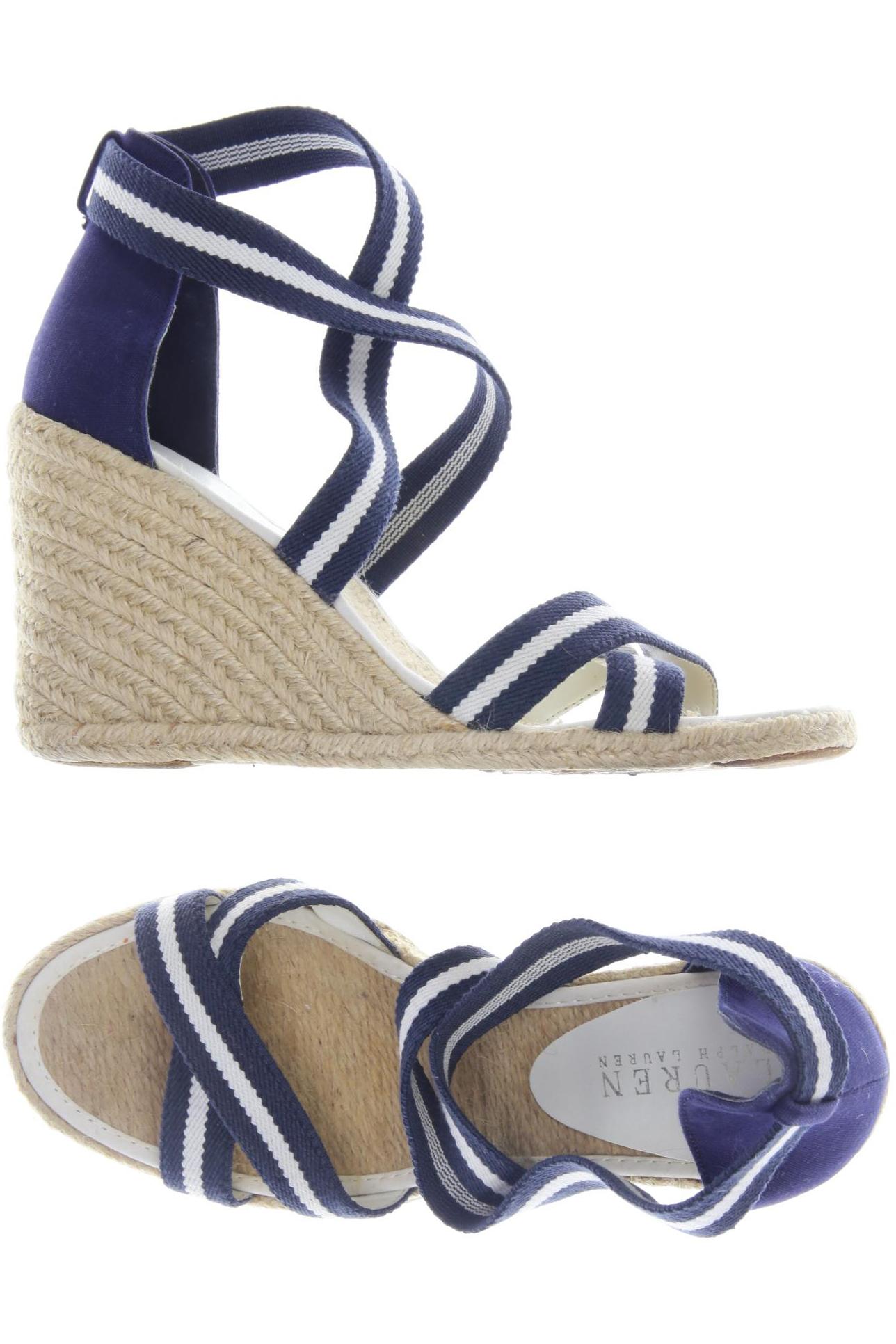 

Lauren Ralph Lauren Damen Sandale, marineblau, Gr. 38