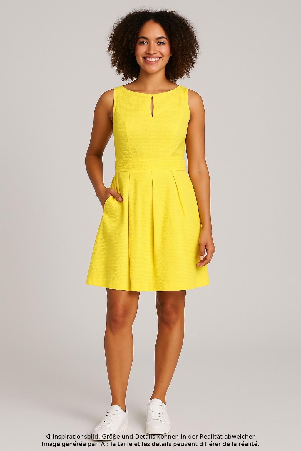 

Lauren Ralph Lauren Damen Kleid, gelb, Gr. 10