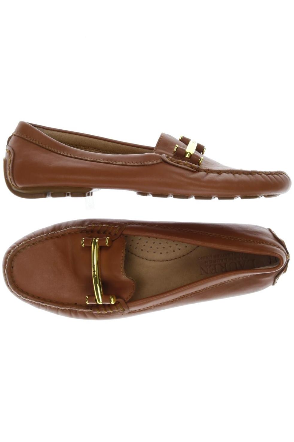 

Lauren Ralph Lauren Damen Halbschuh, beige, Gr. 36