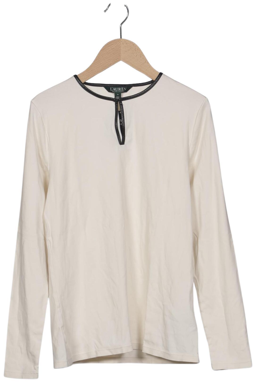 

Lauren Ralph Lauren Damen Langarmshirt, cremeweiß, Gr. 38