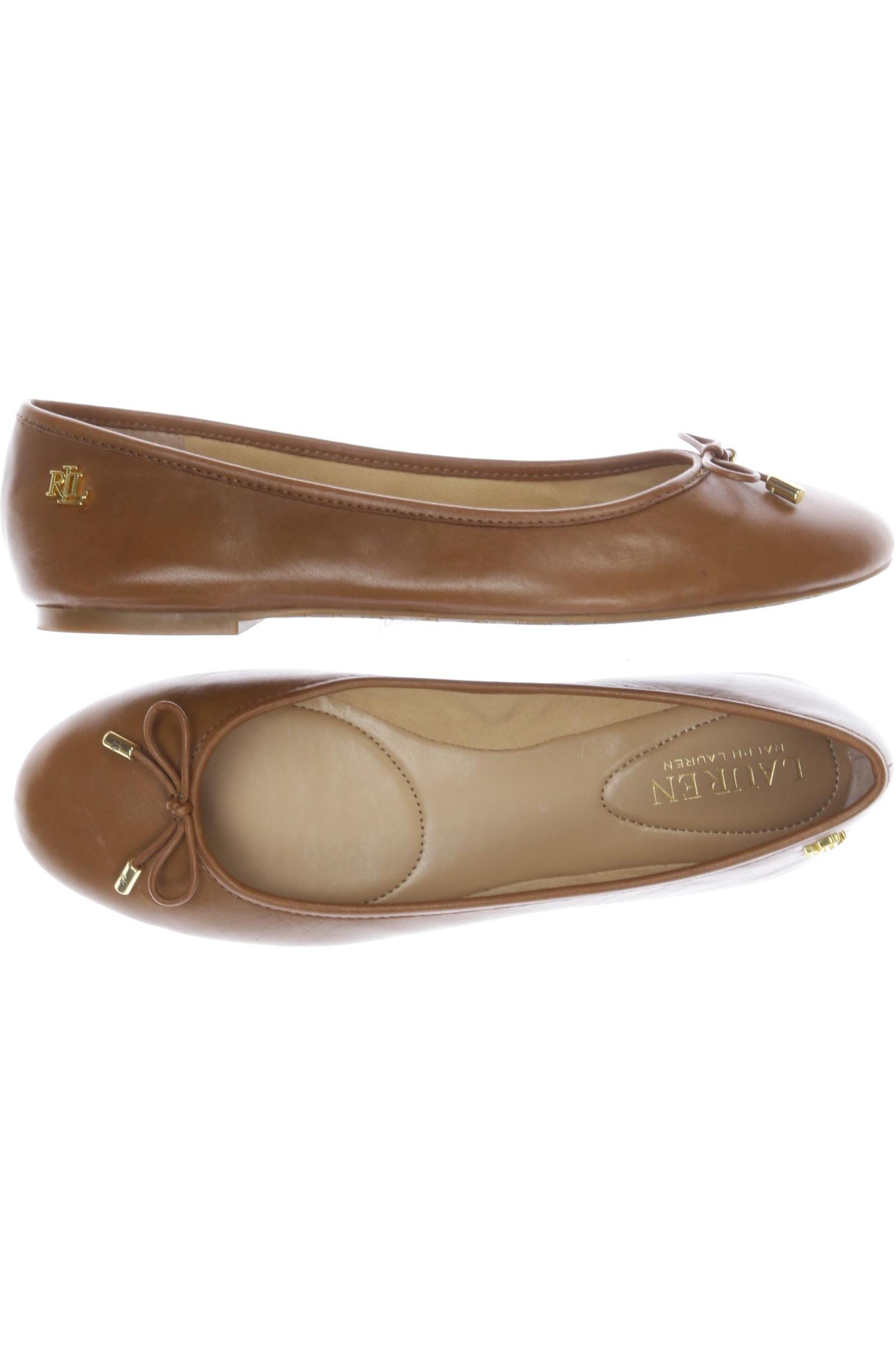 

Lauren Ralph Lauren Damen Ballerinas, braun, Gr. 38