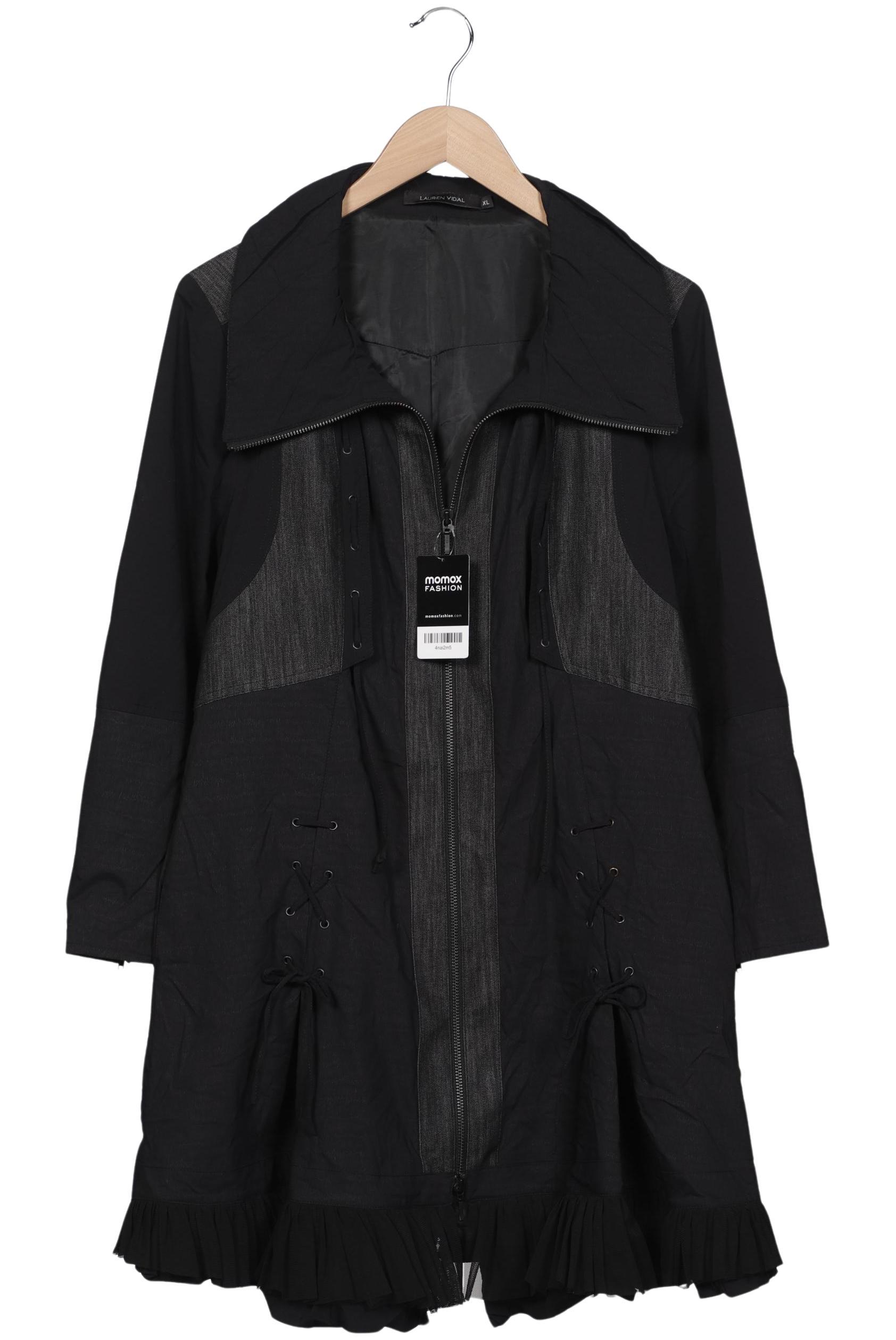 

Lauren Vidal Damen Mantel, schwarz, Gr. 44