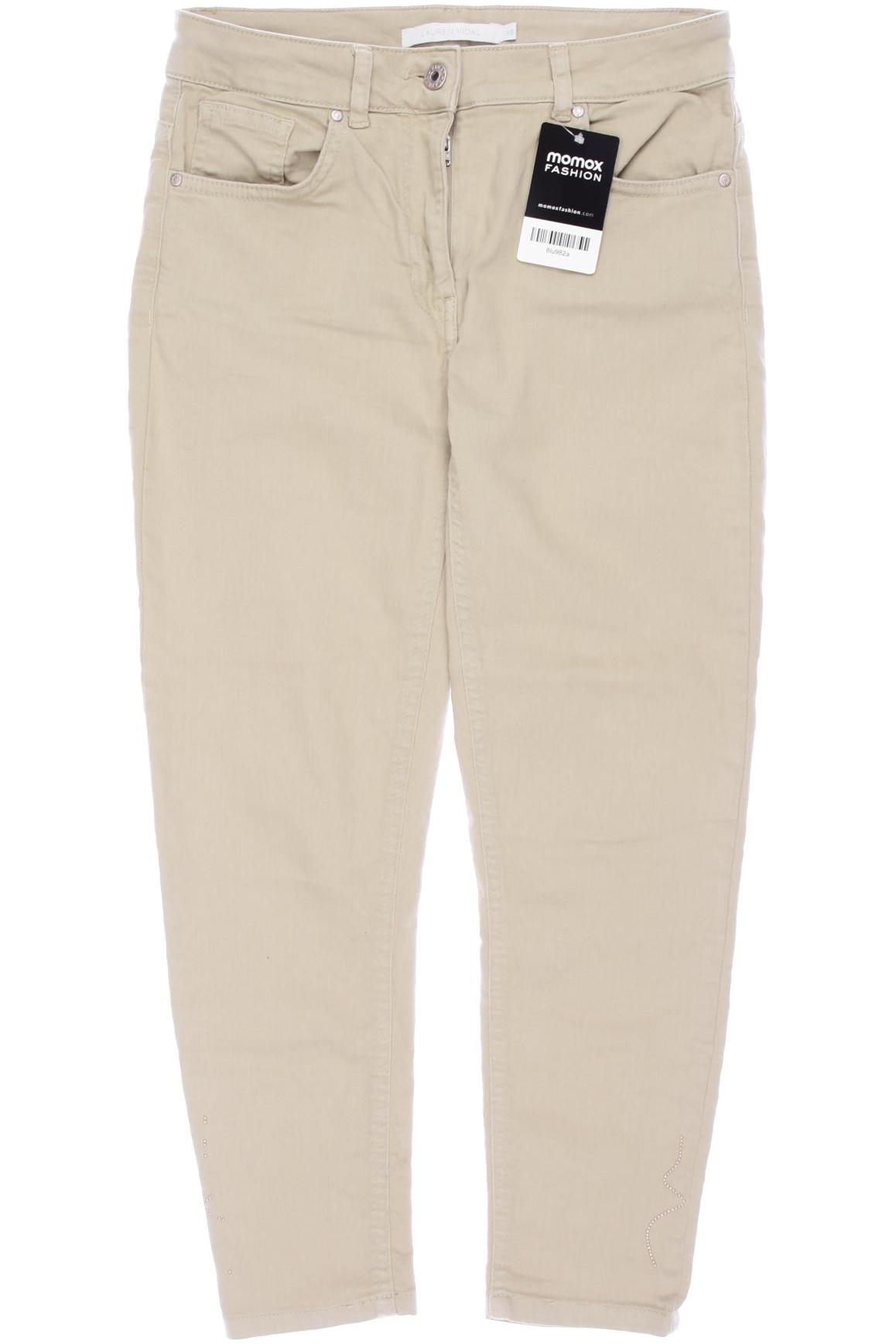 

Lauren Vidal Damen Jeans, beige, Gr. 0
