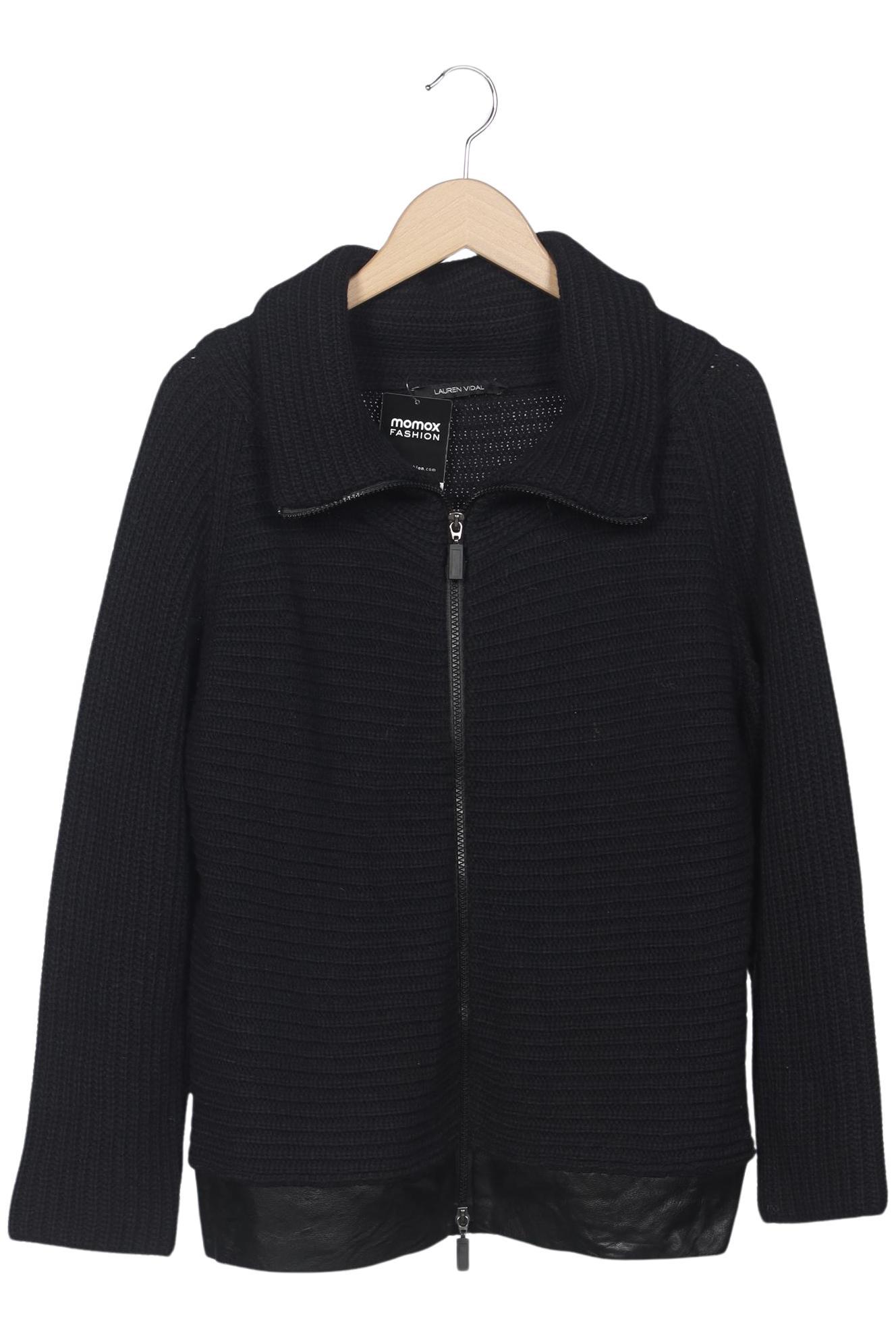 

Lauren Vidal Damen Strickjacke, schwarz, Gr. 34