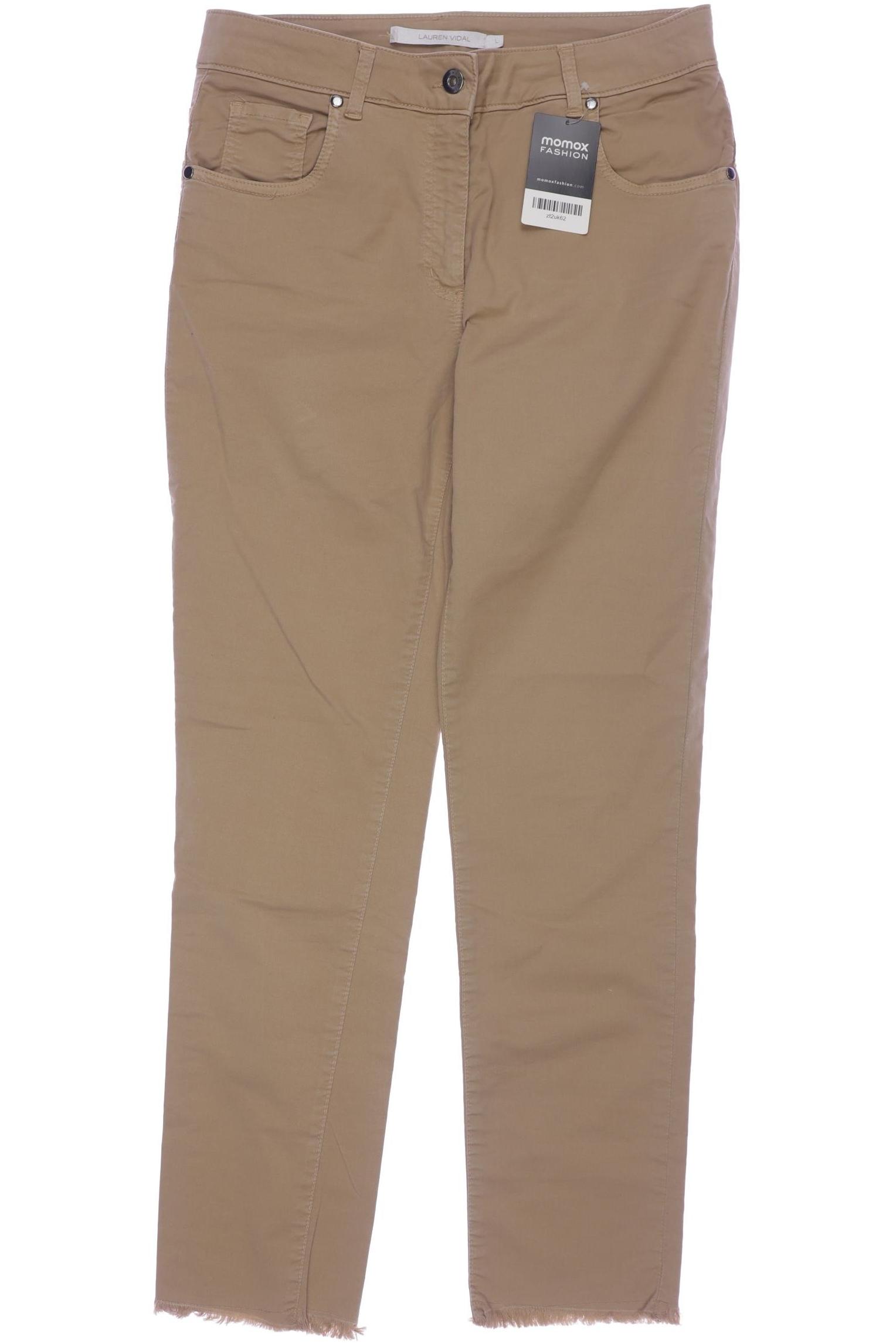 

Lauren Vidal Damen Jeans, beige, Gr. 0