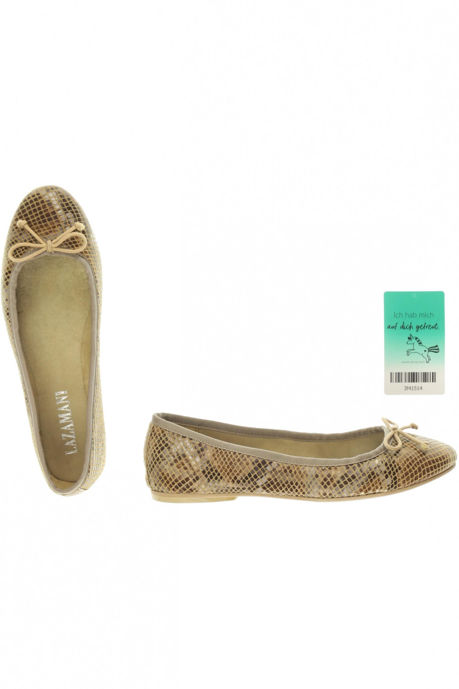 

Lazamani Damen Ballerinas, braun, Gr. 36