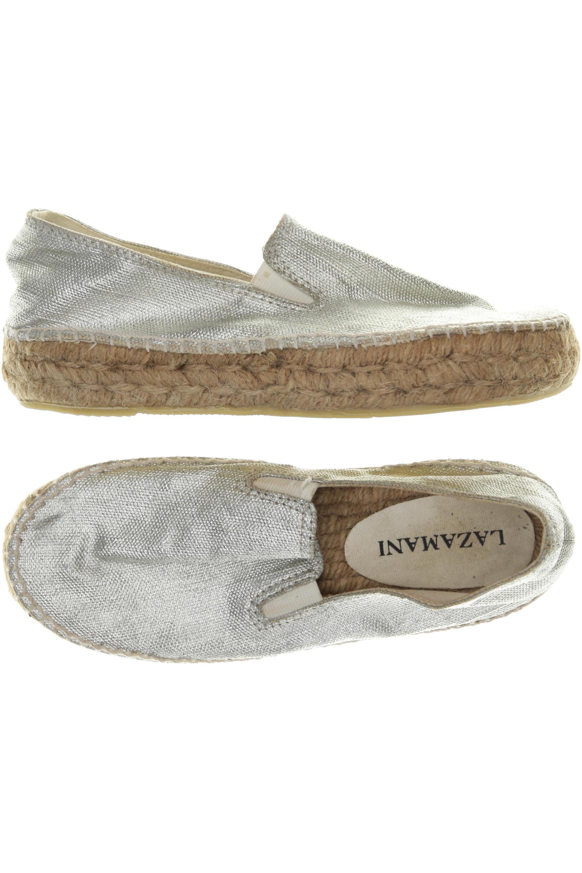 

Lazamani Damen Halbschuh, silber, Gr. 39