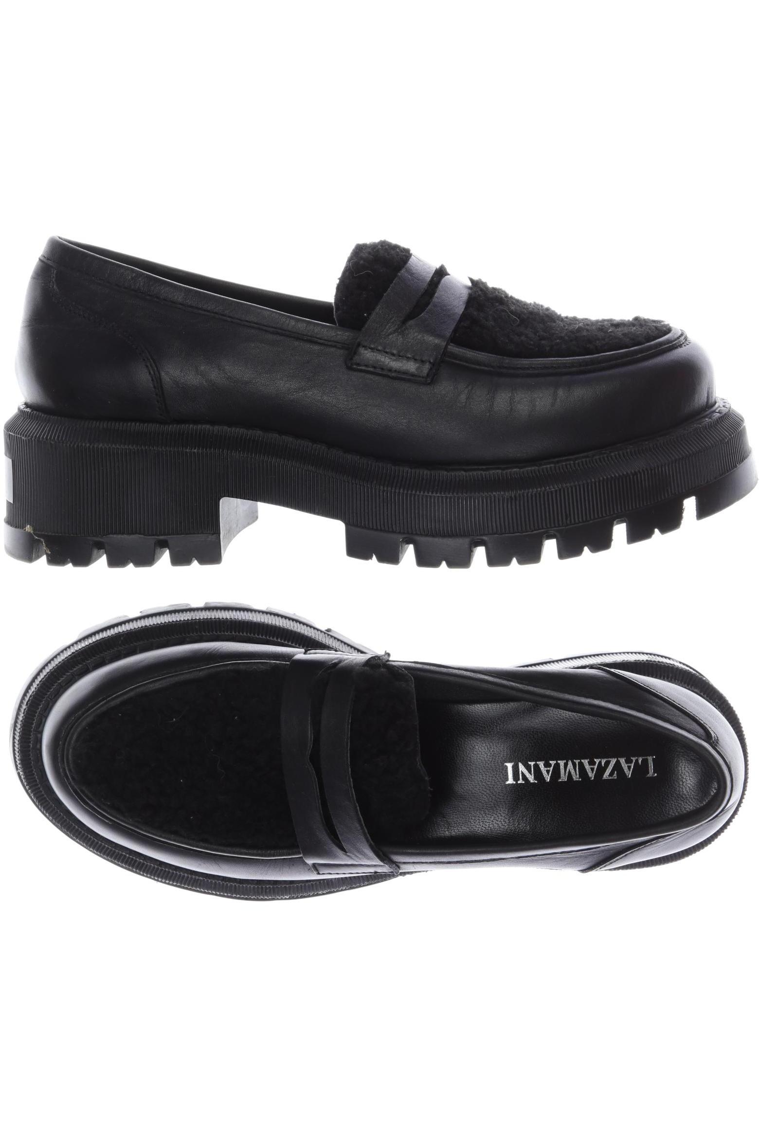 

Lazamani Damen Halbschuh, schwarz, Gr. 37