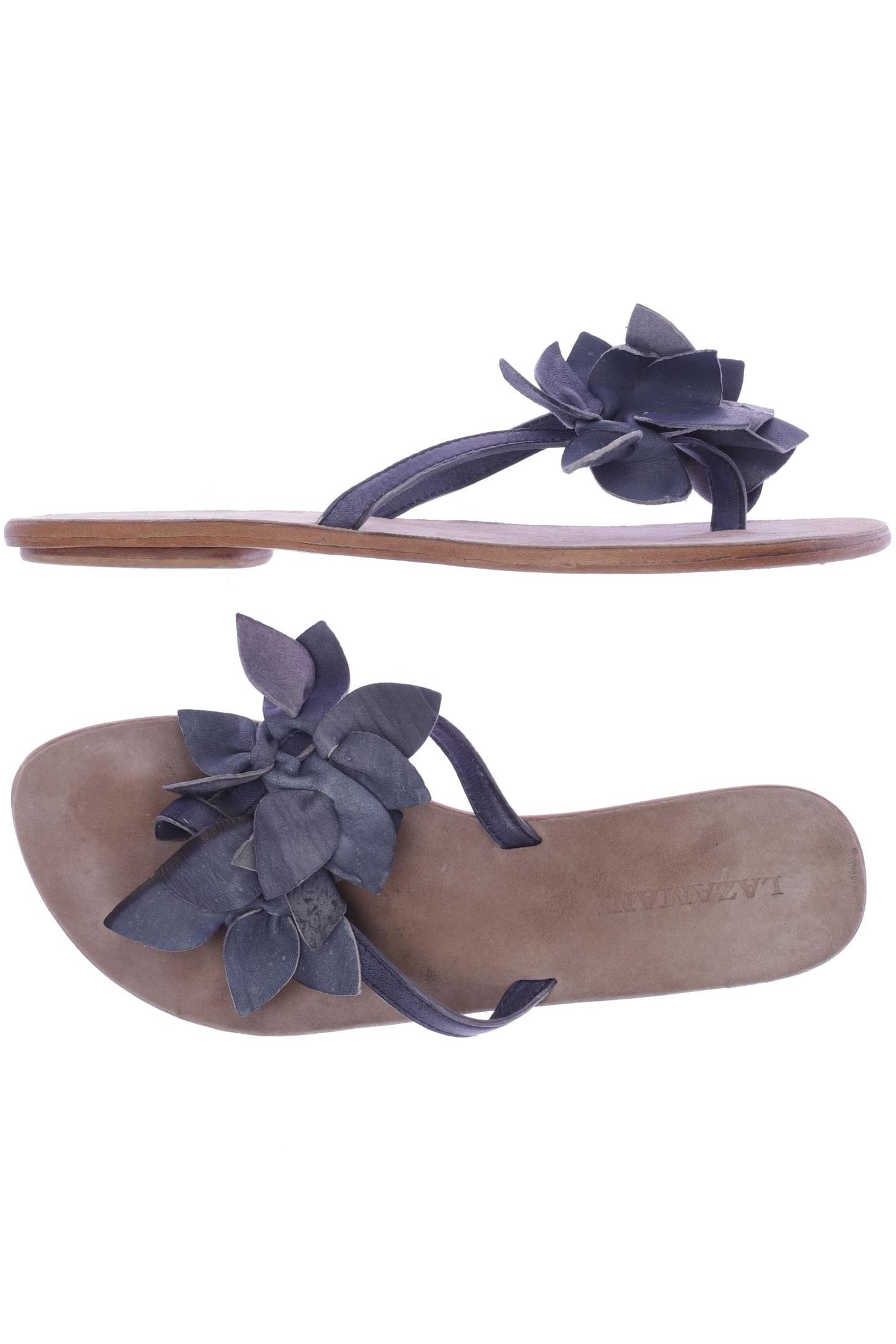 

Lazamani Damen Sandale, blau, Gr. 39