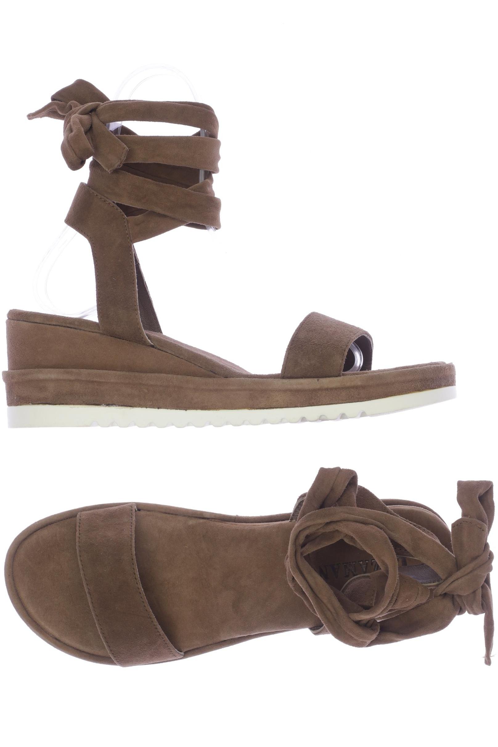 

Lazamani Damen Sandale, braun, Gr. 41