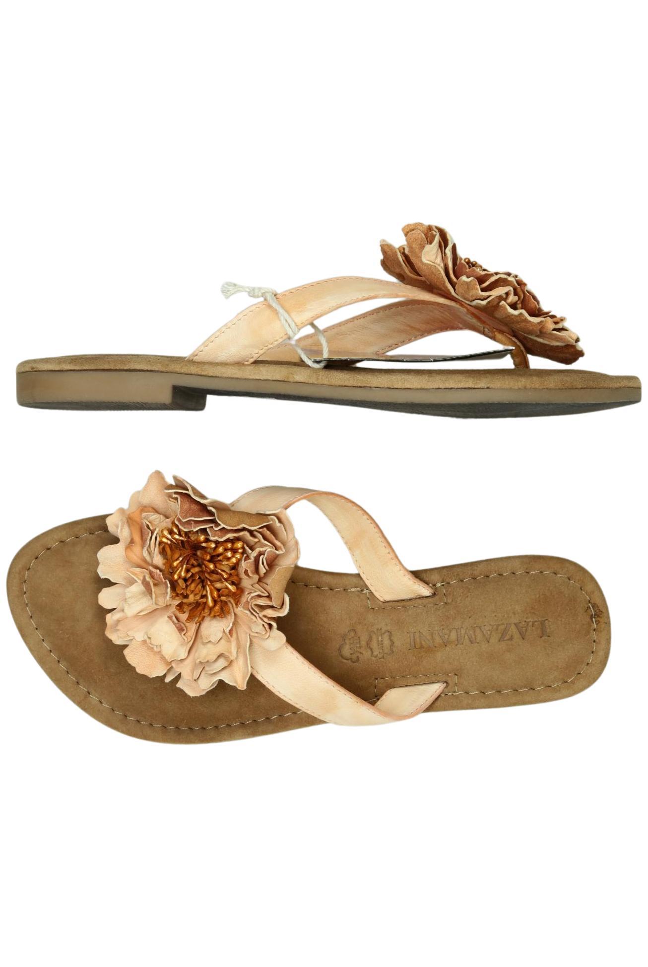 

Lazamani Damen Sandale, orange, Gr. 38