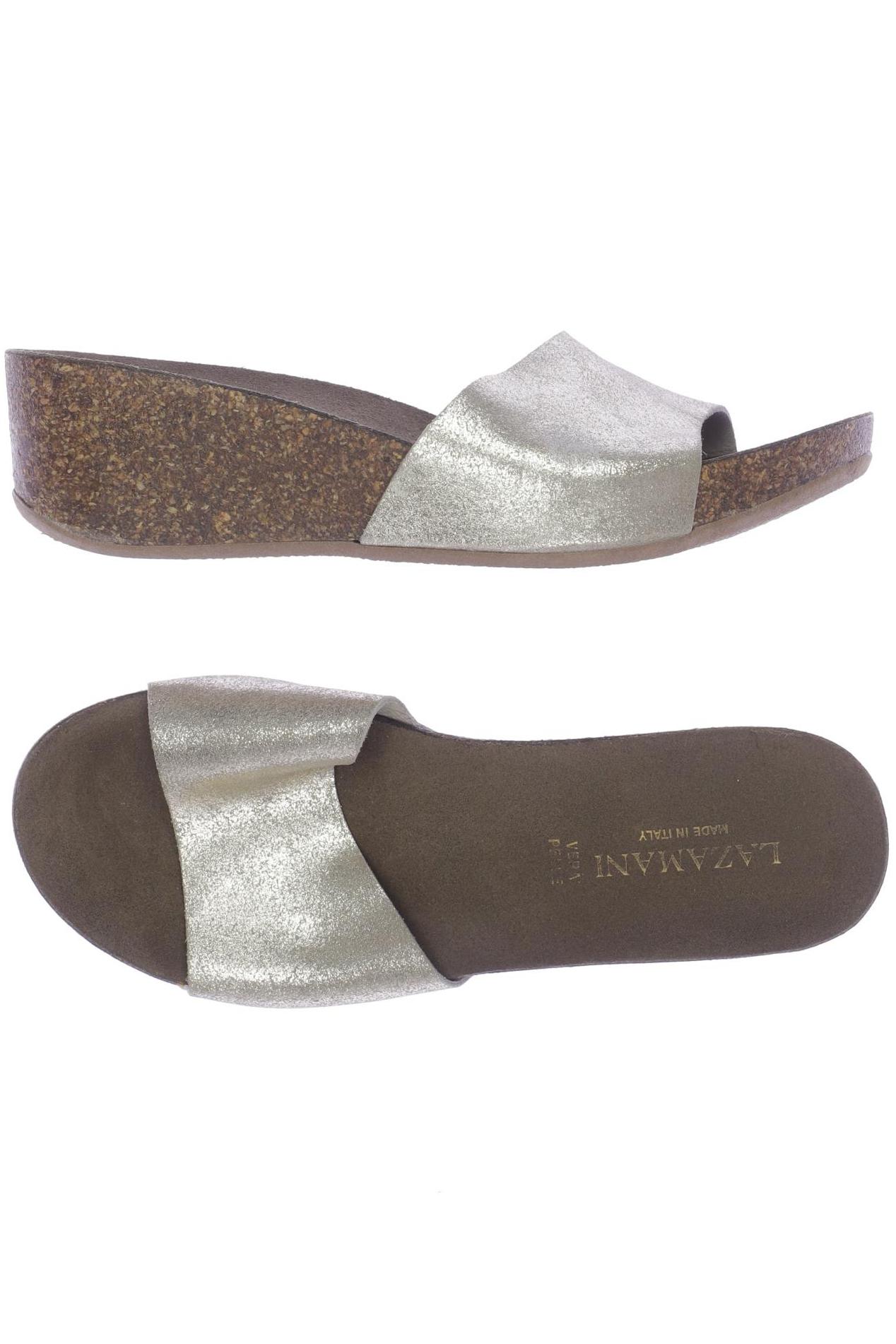 

Lazamani Damen Sandale, silber, Gr. 37