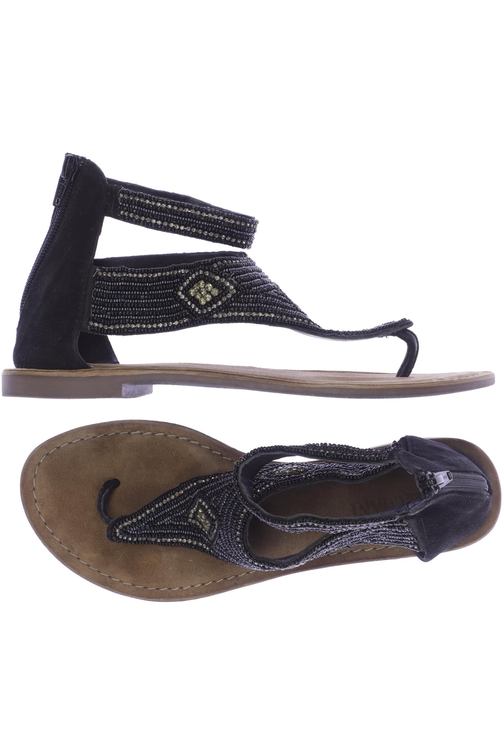 

Lazamani Damen Sandale, schwarz, Gr. 38
