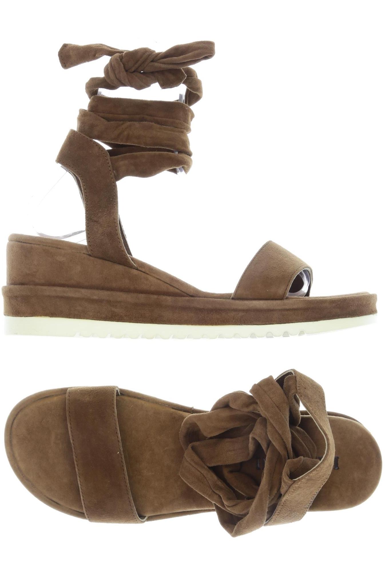 

Lazamani Damen Sandale, braun, Gr. 40