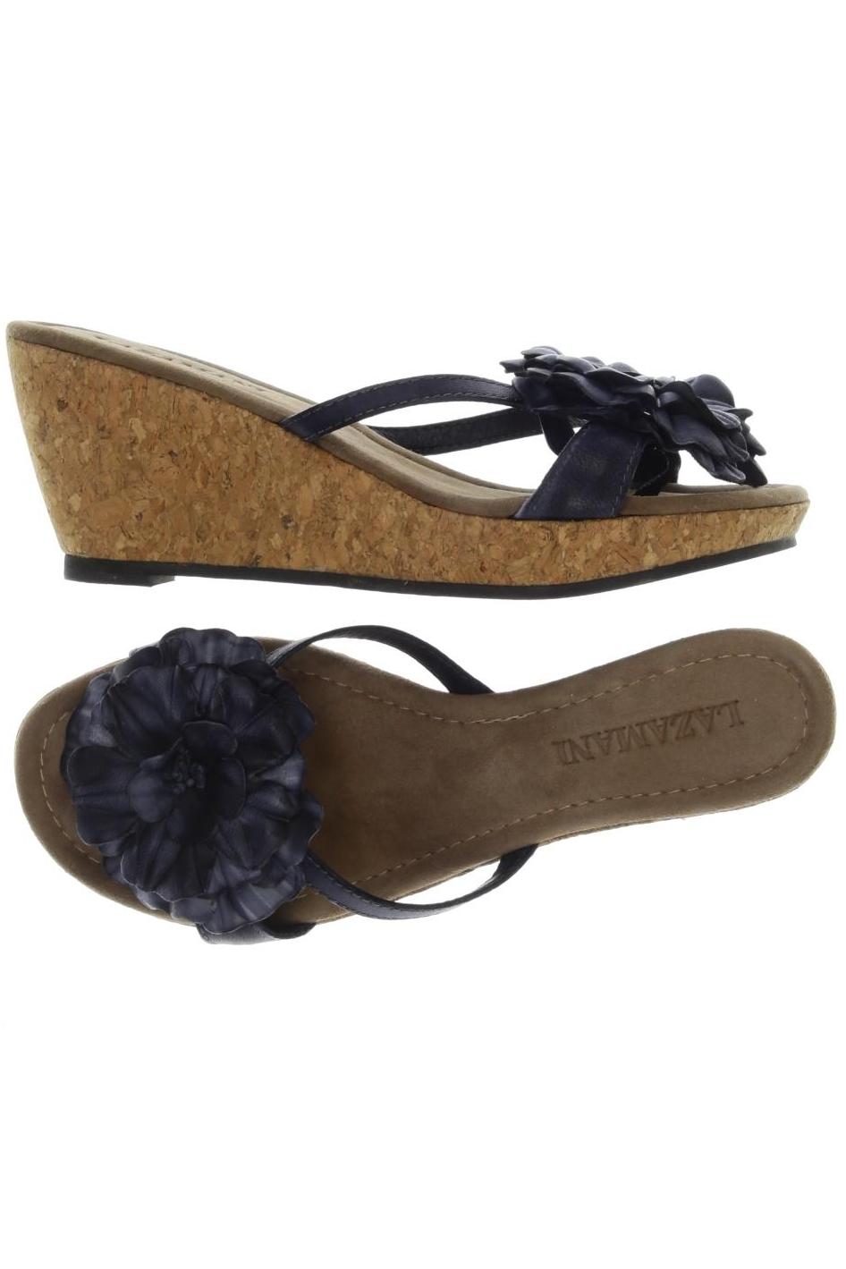 

Lazamani Damen Sandale, marineblau, Gr. 39