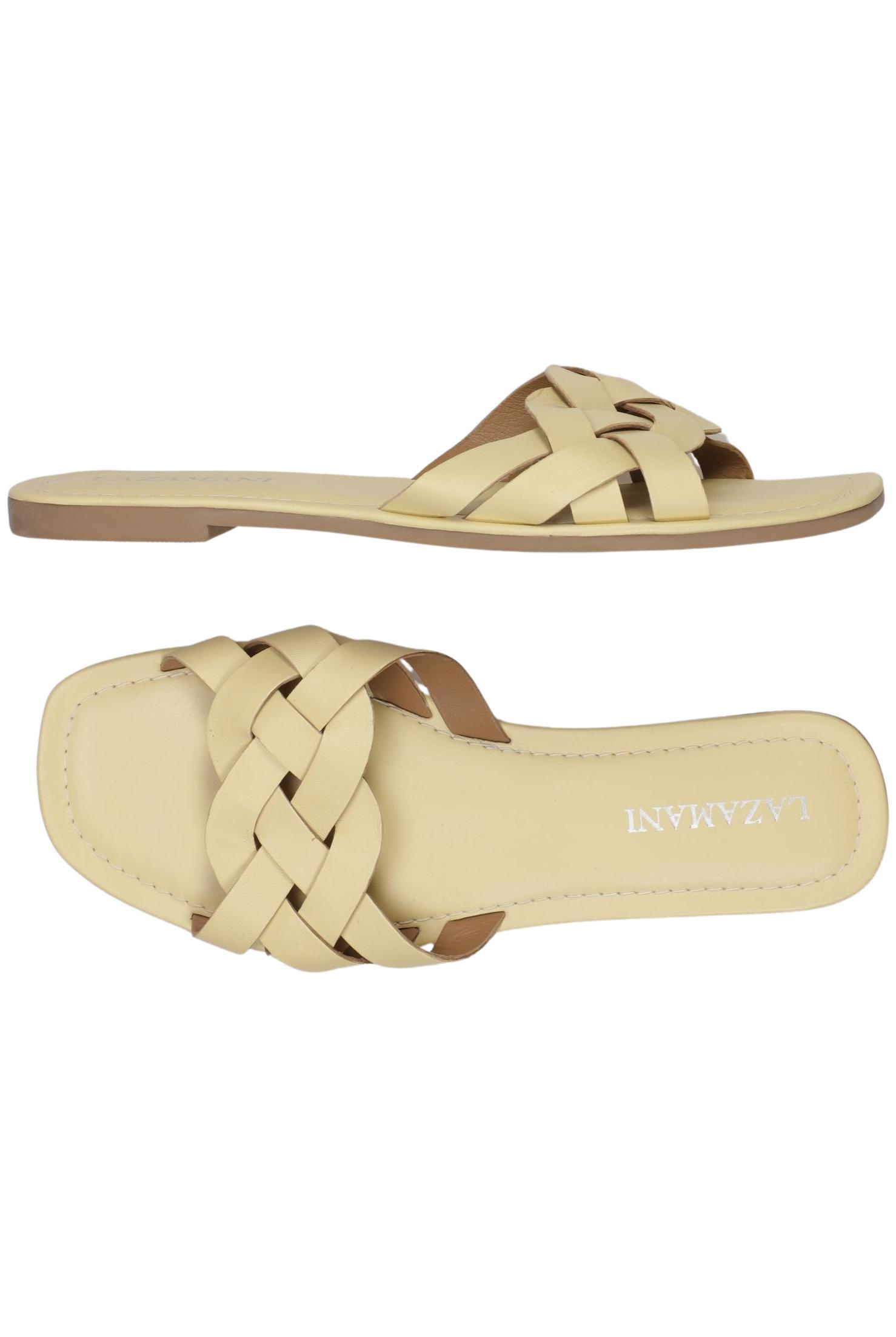 

Lazamani Damen Sandale, beige, Gr. 40