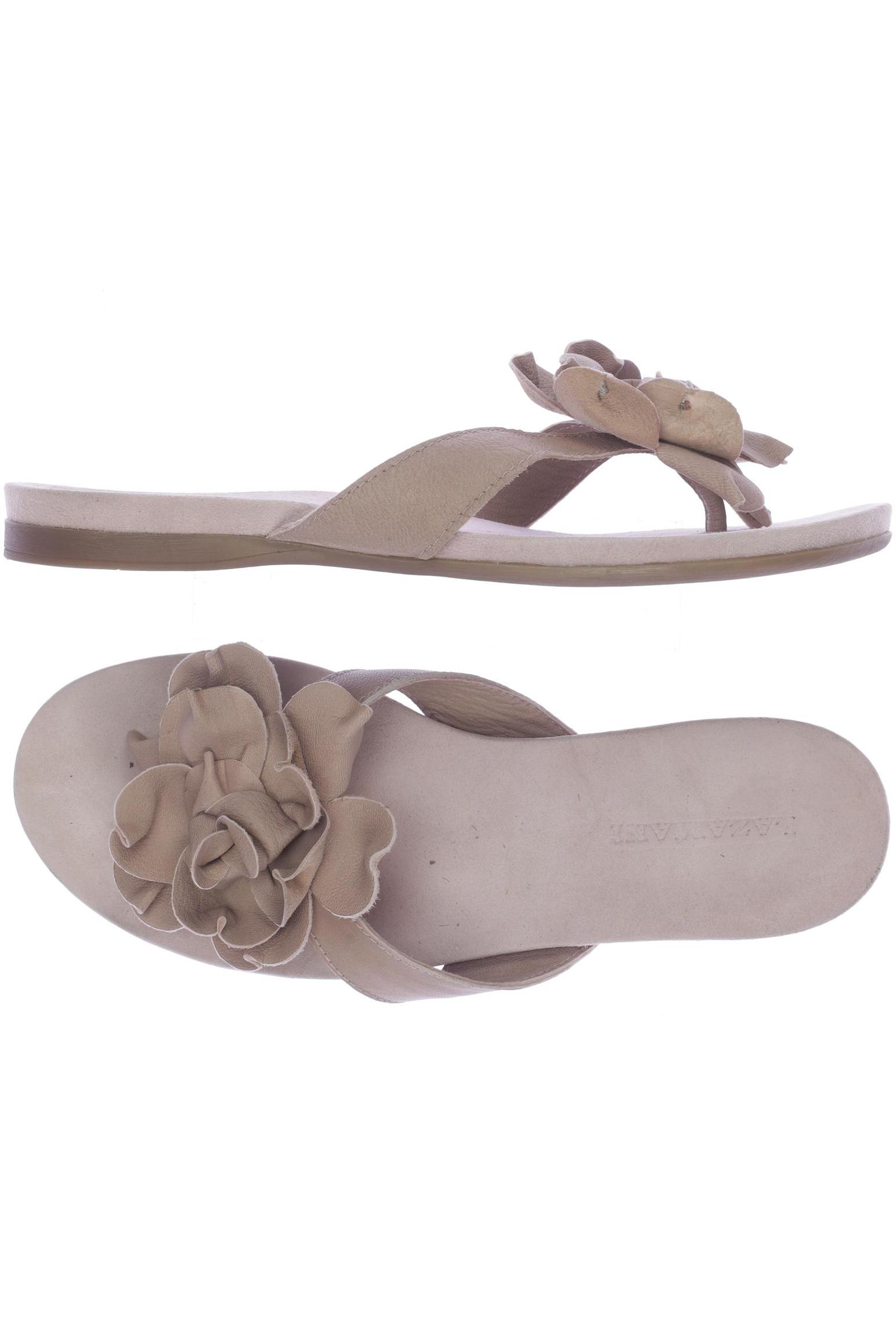 

Lazamani Damen Sandale, beige, Gr. 39