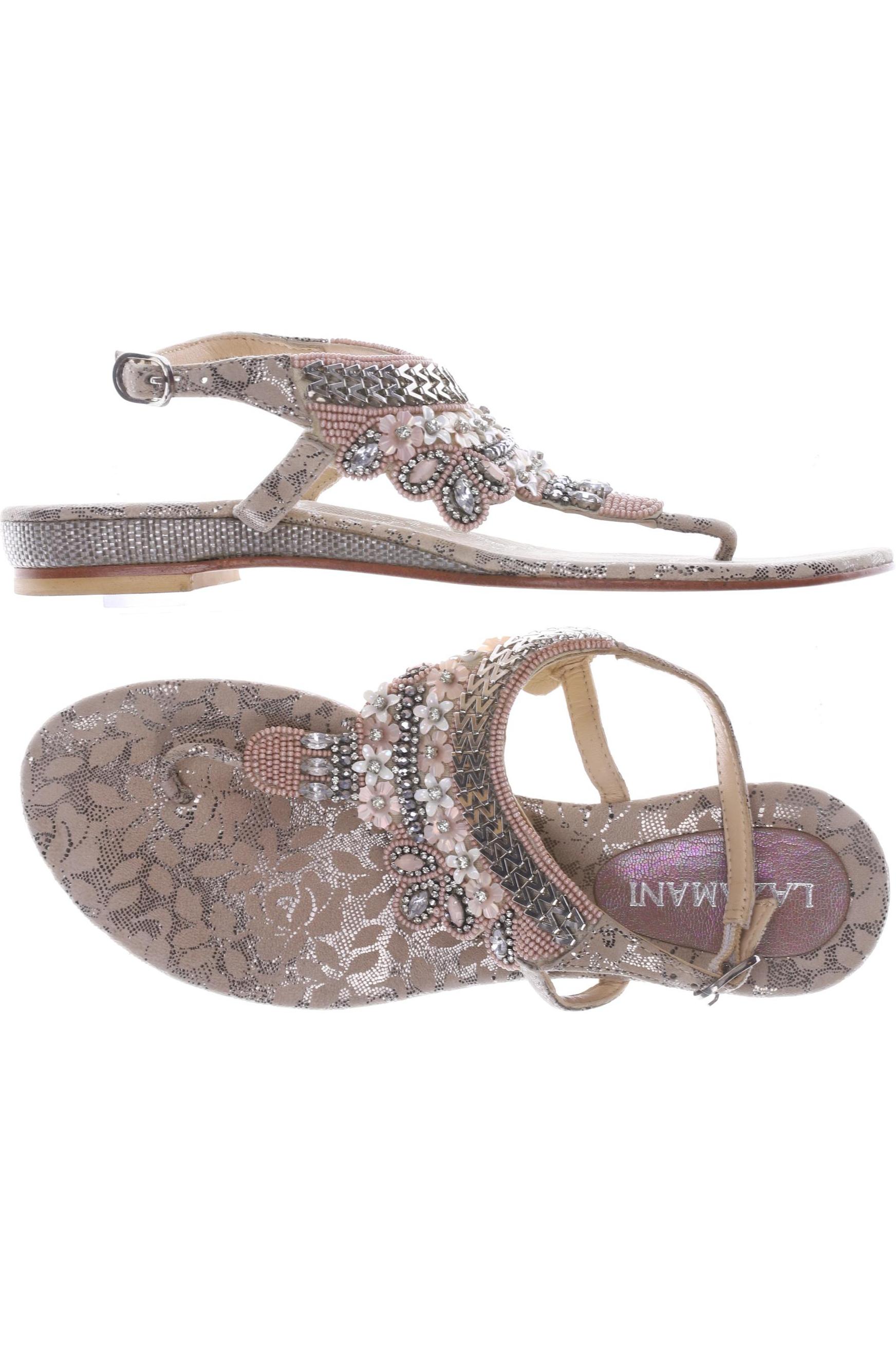 

Lazamani Damen Sandale, beige