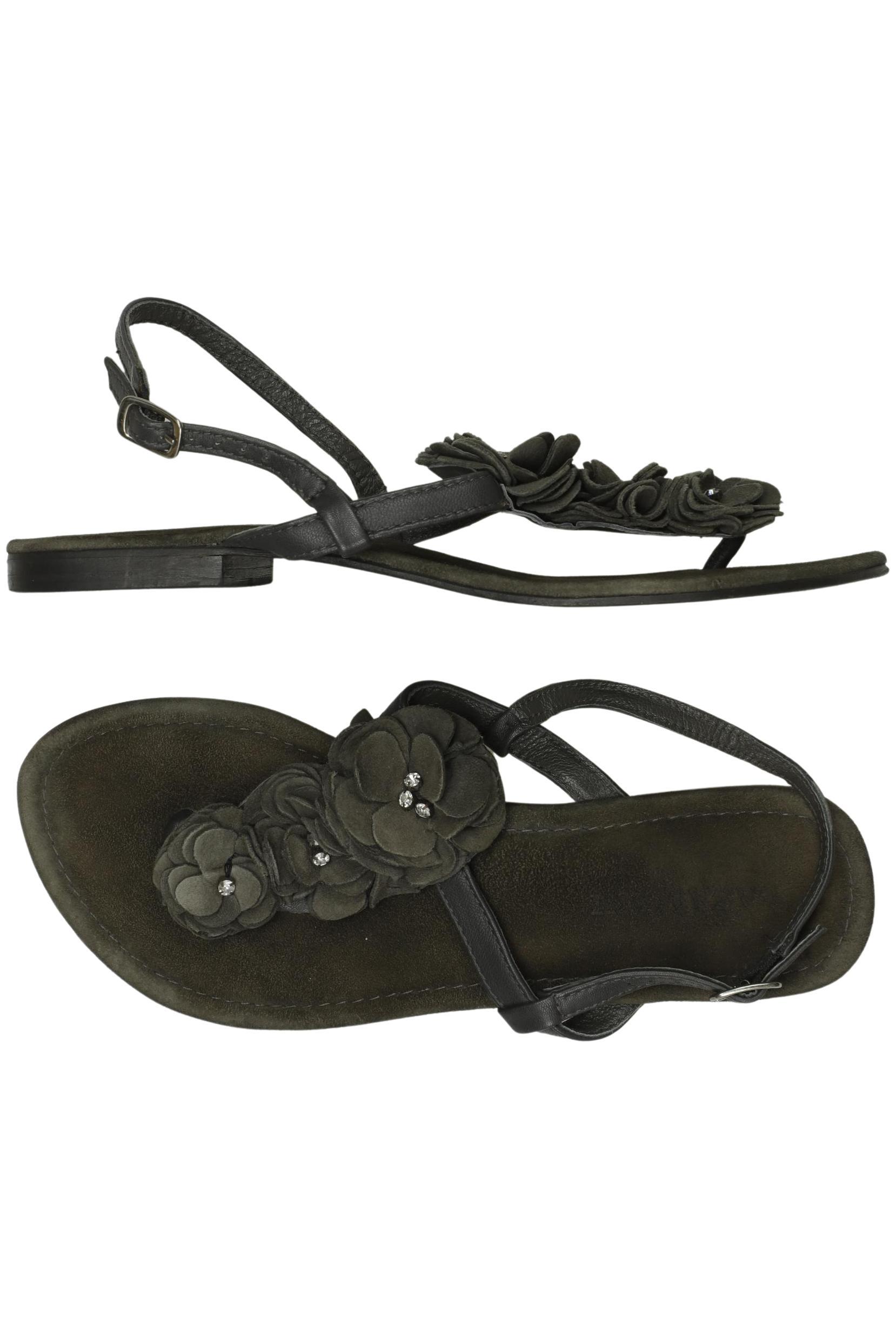 

Lazamani Damen Sandale, schwarz, Gr. 38