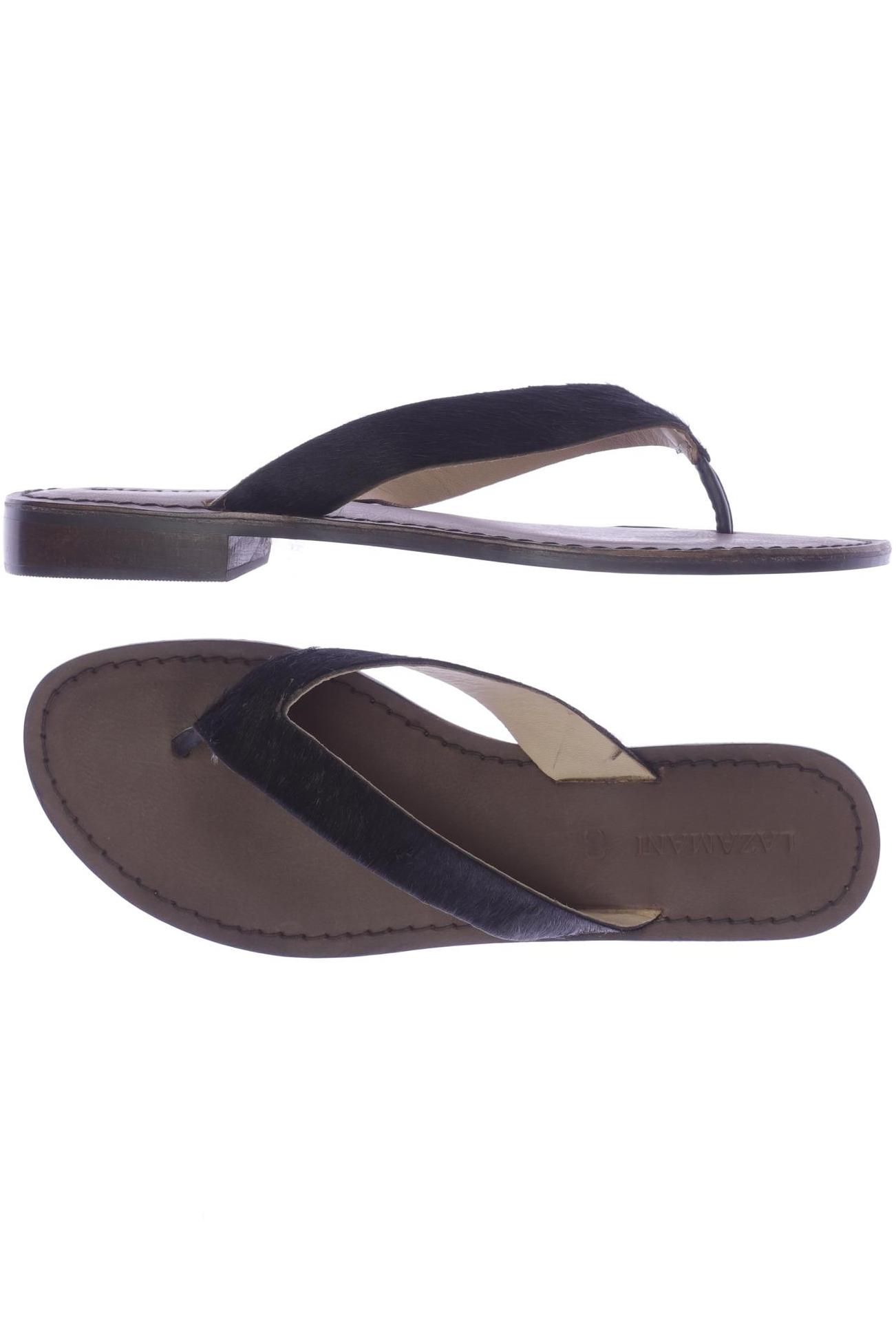 

Lazamani Damen Sandale, schwarz
