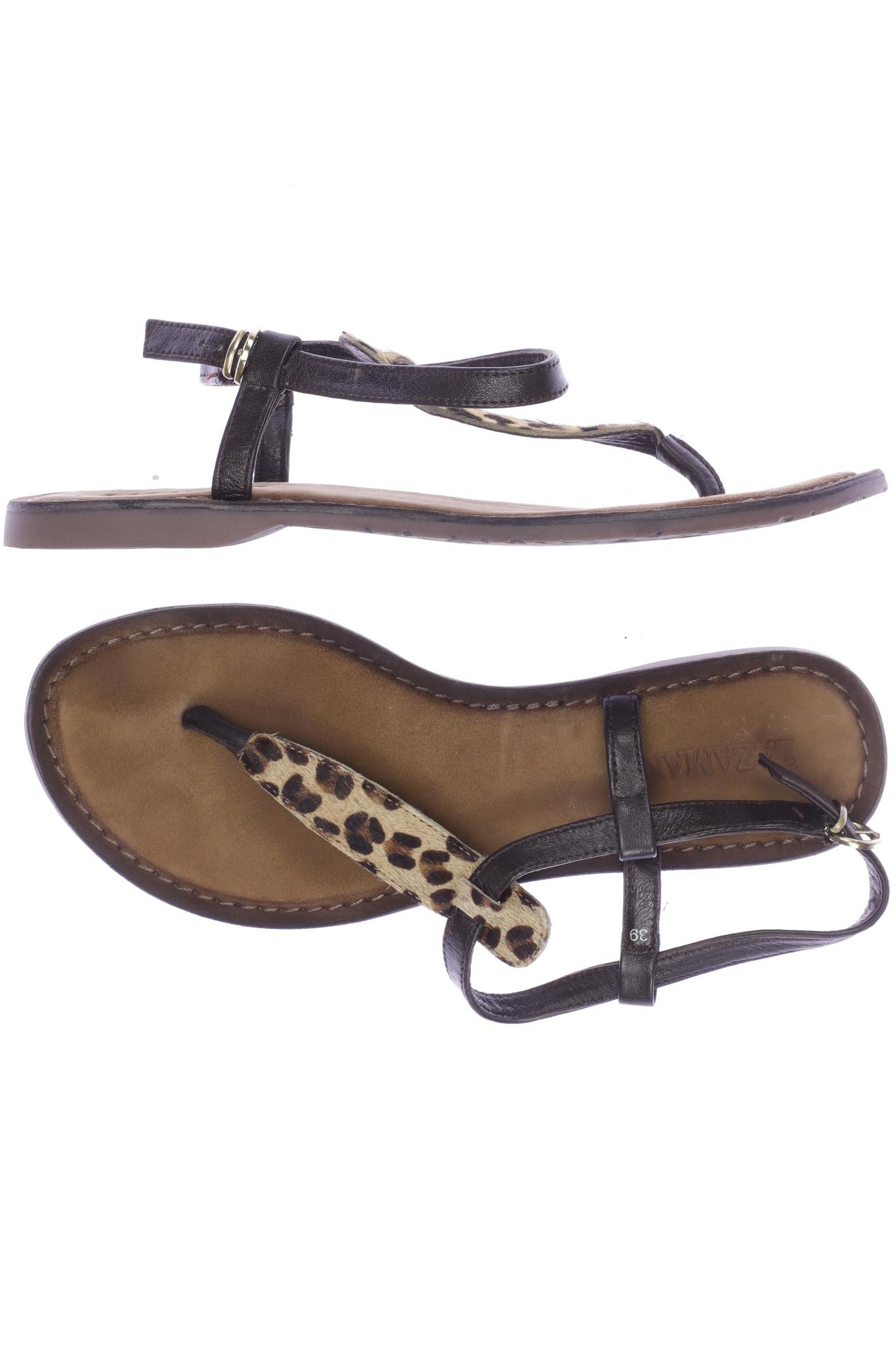 

Lazamani Damen Sandale, braun, Gr. 39
