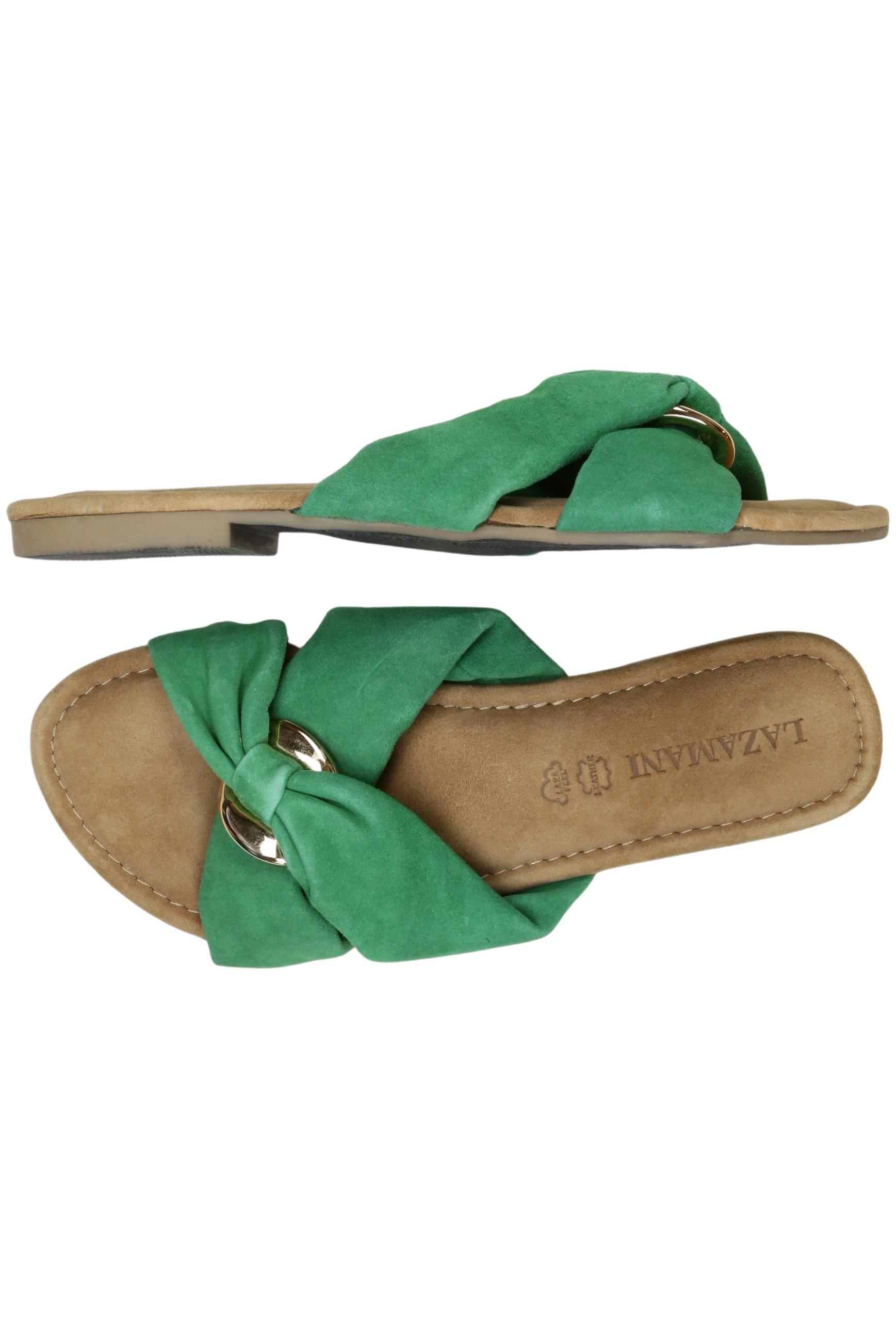 

Lazamani Damen Sandale, grün, Gr. 41