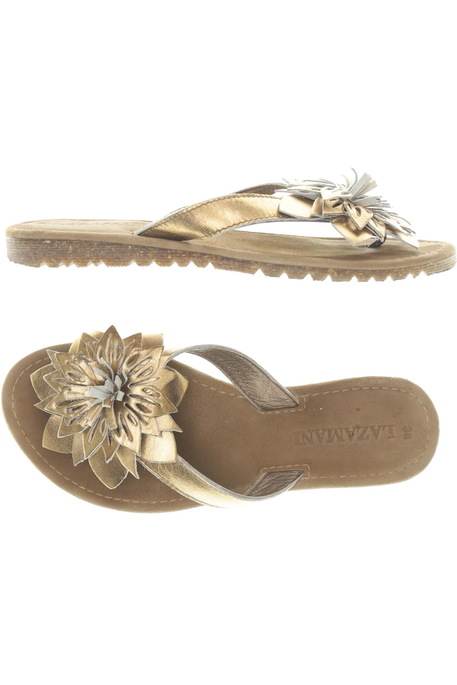 

Lazamani Damen Sandale, braun, Gr. 38