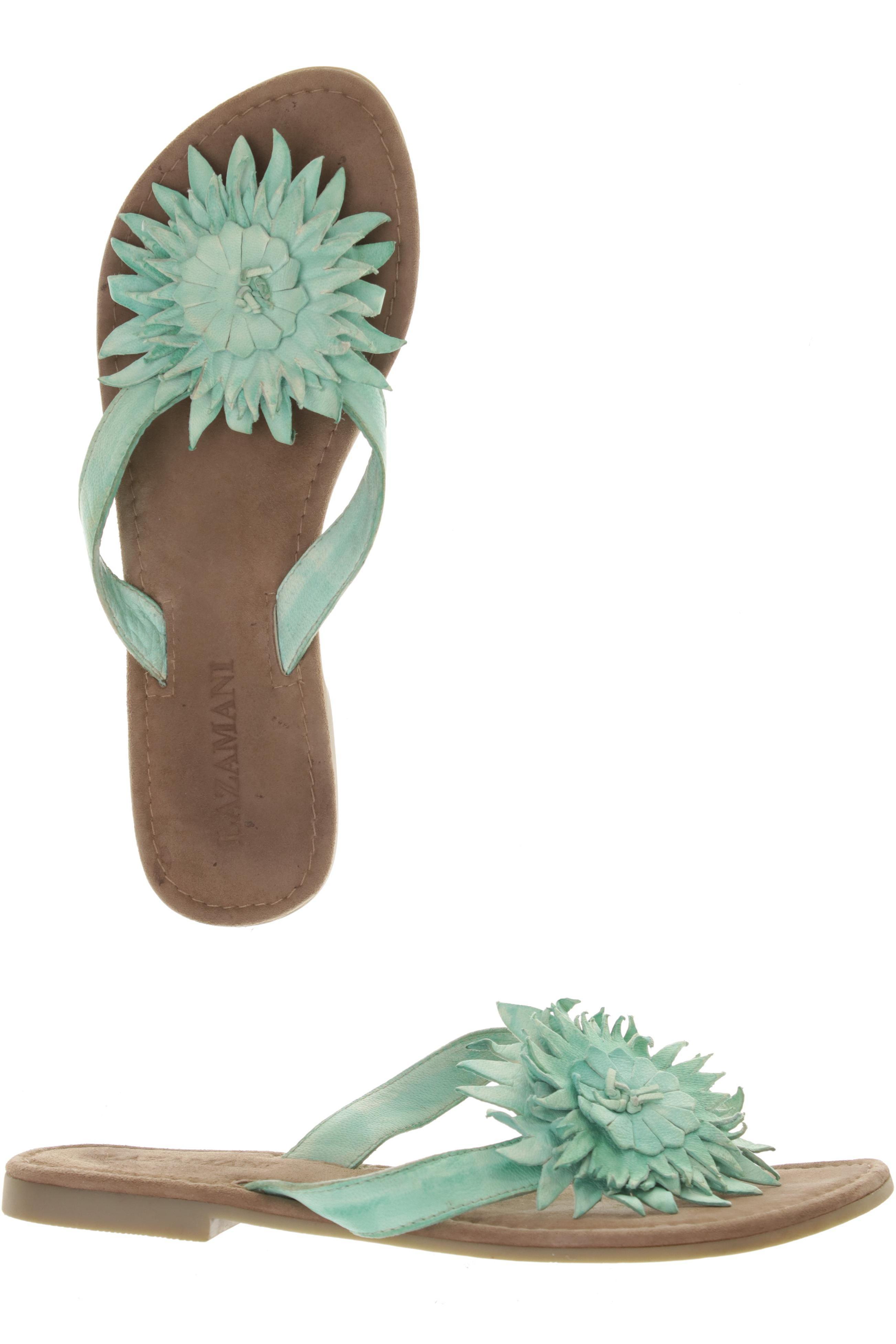 

Lazamani Damen Sandale, türkis, Gr. 39