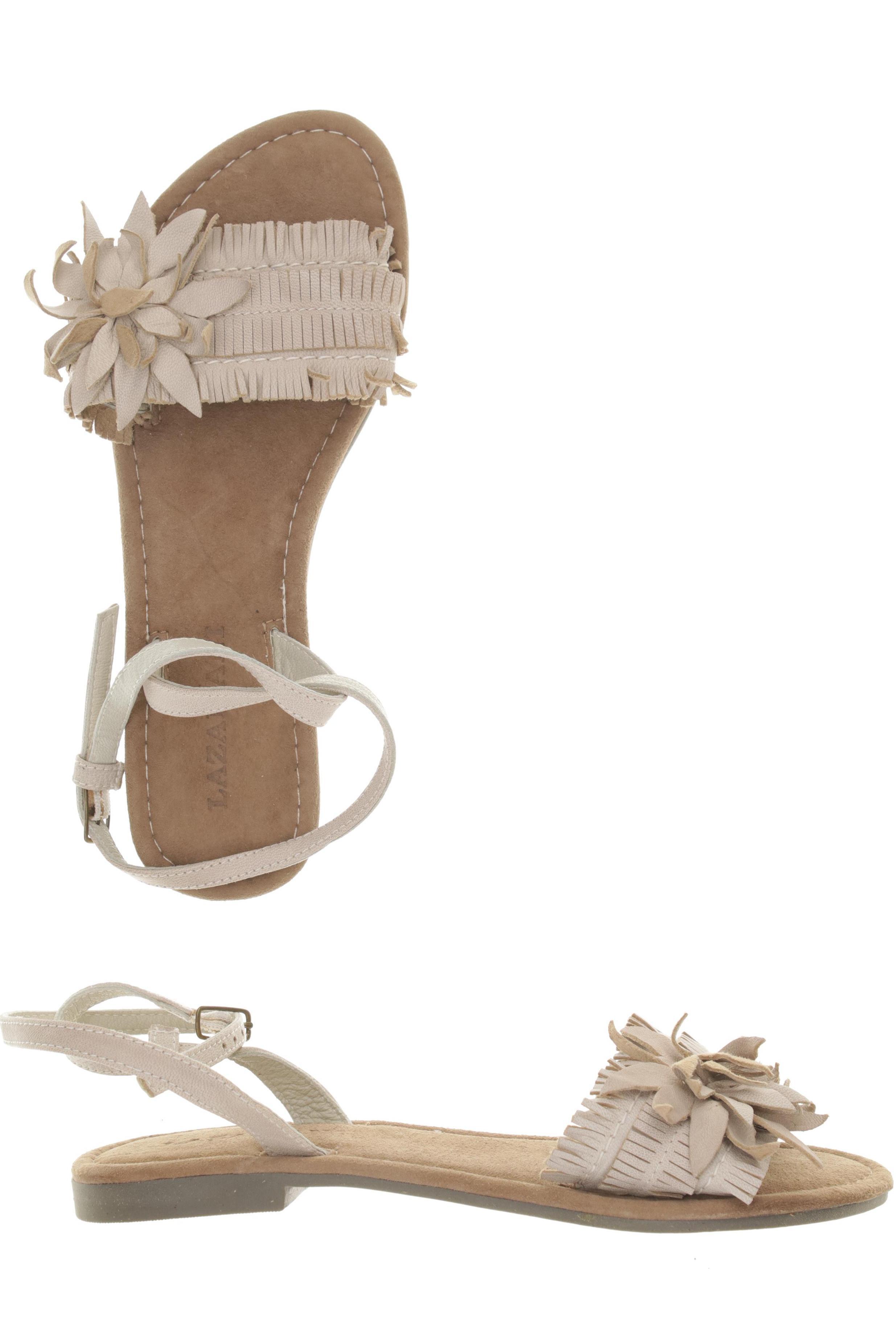 

Lazamani Damen Sandale, beige, Gr. 37