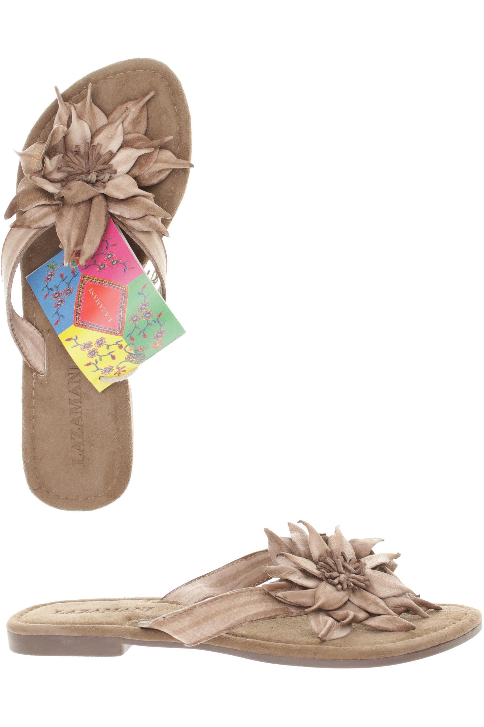 

Lazamani Damen Sandale, braun, Gr. 38