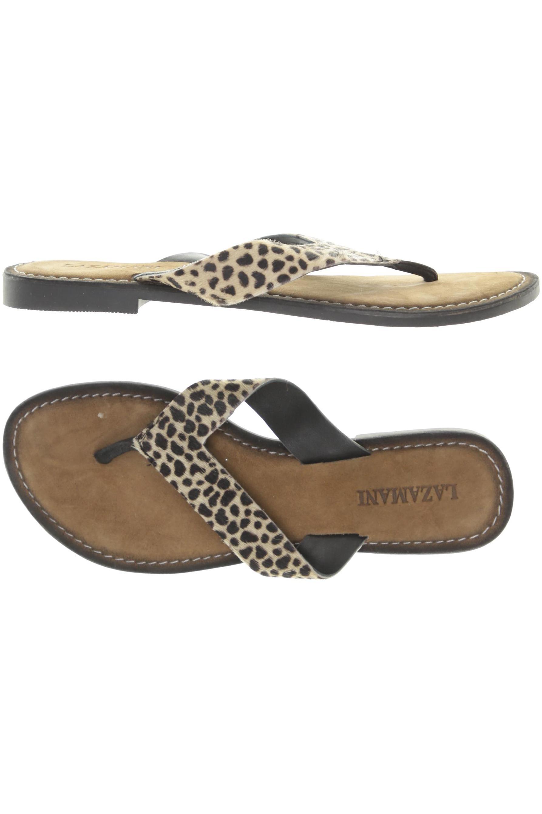 

Lazamani Damen Sandale, braun, Gr. 40