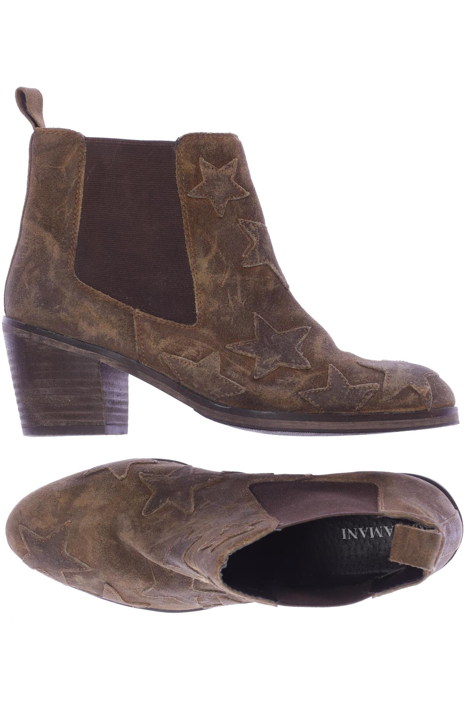 

Lazamani Damen Stiefelette, braun, Gr. 39